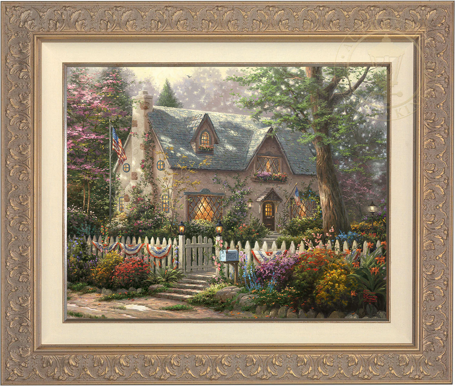 Liberty Lane Cottage - Limited Edition Canvas - Image 7