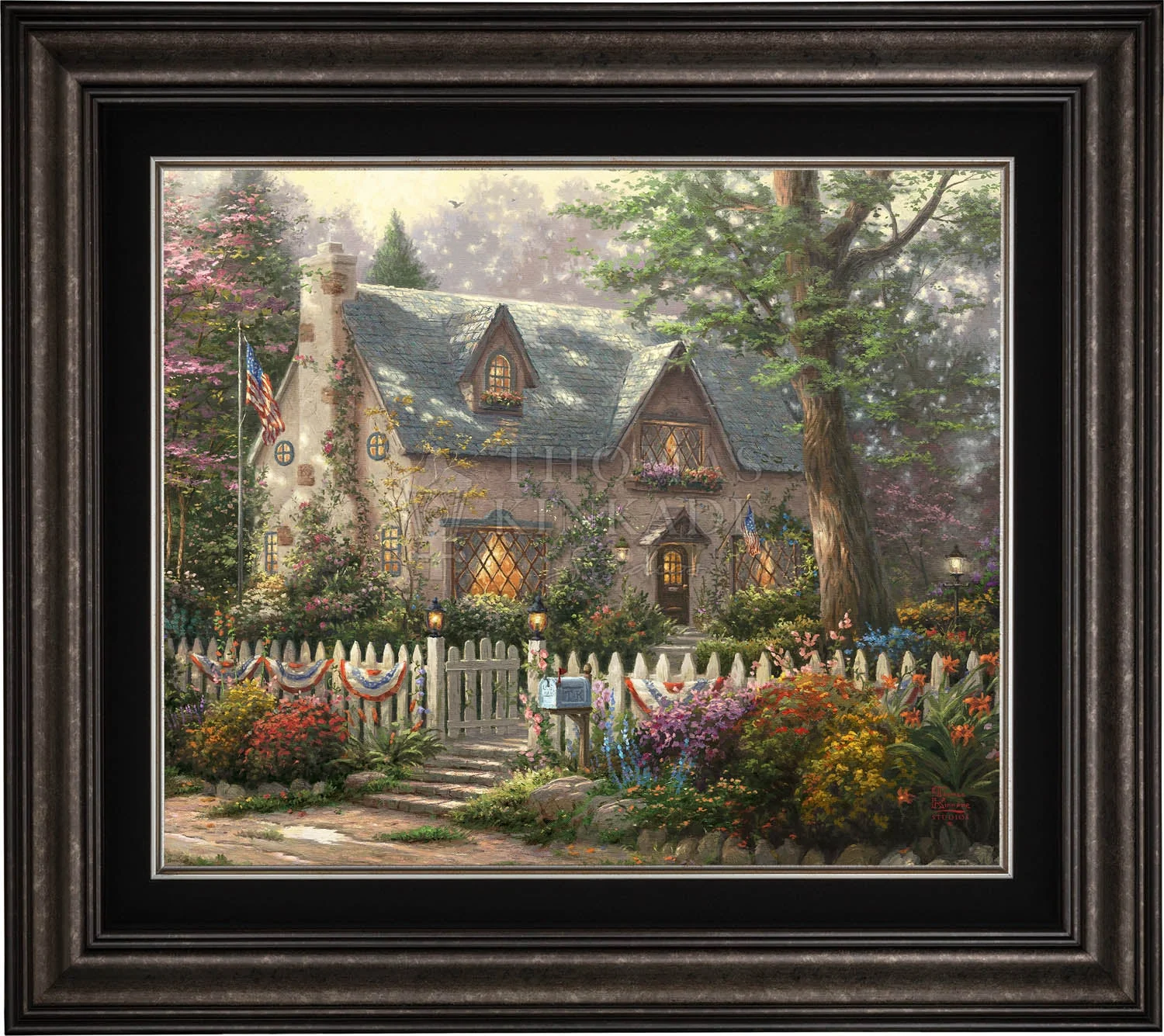 Liberty Lane Cottage - Limited Edition Canvas - Image 9