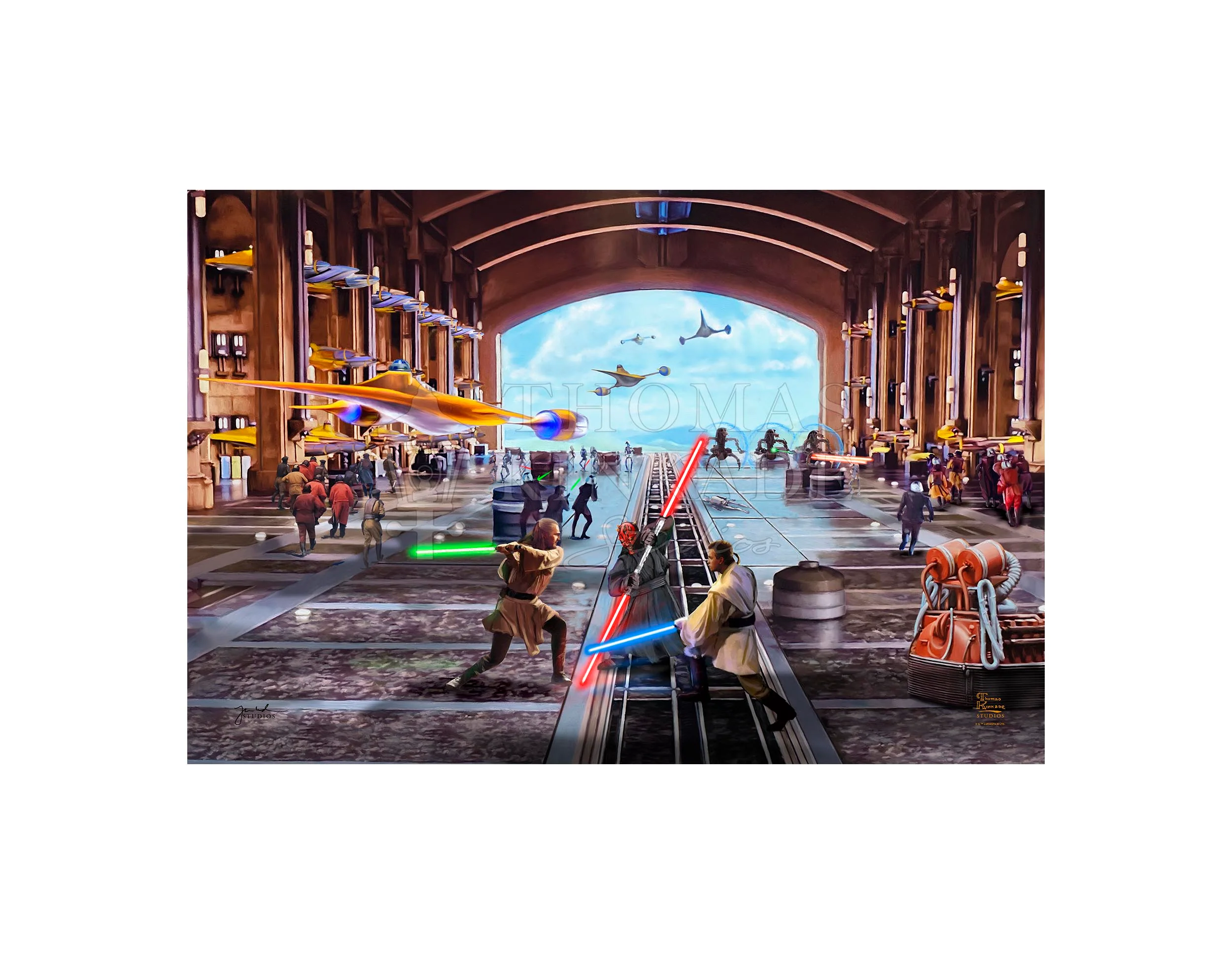 Liberation of Naboo - Limited Edition Canvas - Image 2