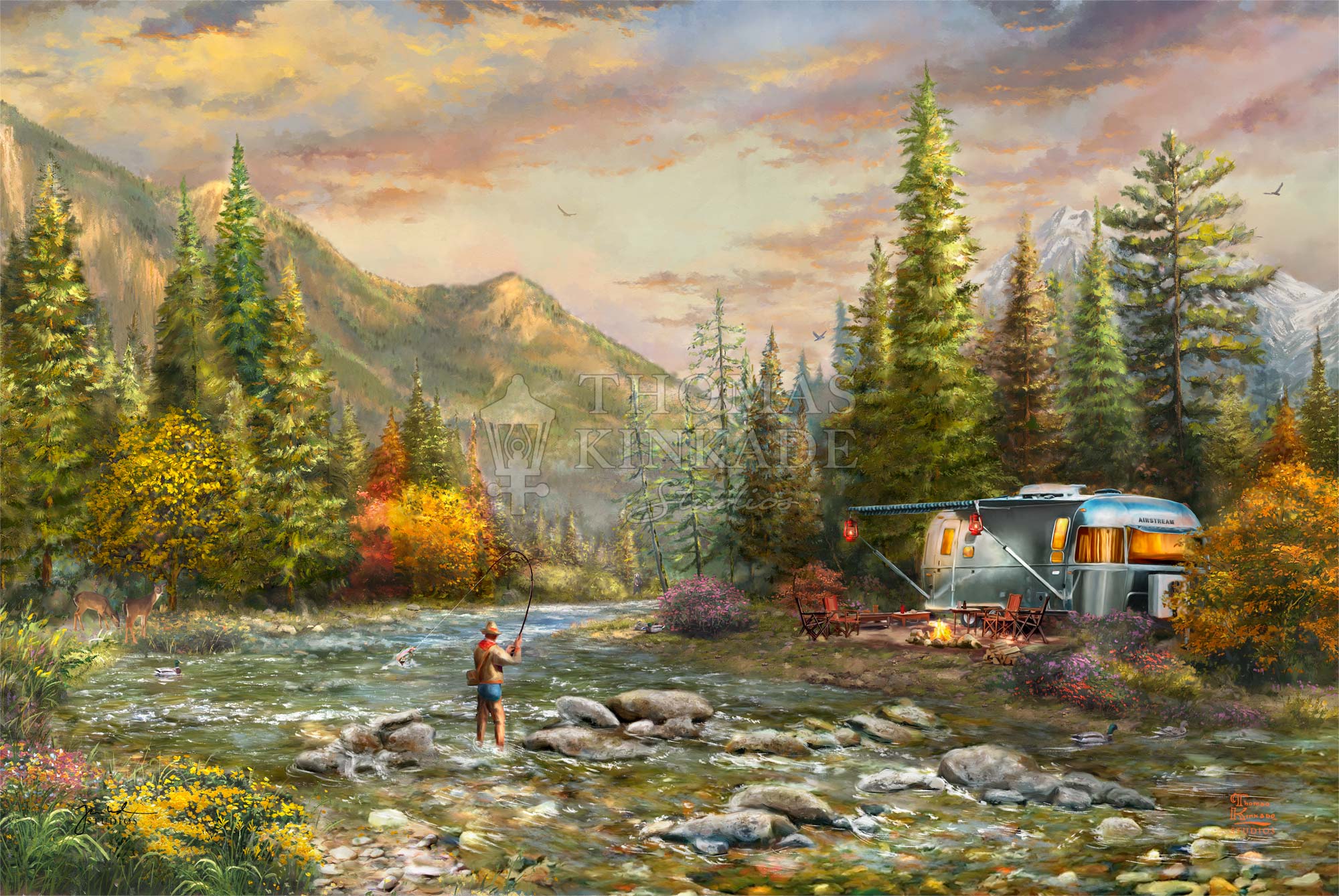 Living the Dream Airstream® I - Limited Edition Canvas - Image 2