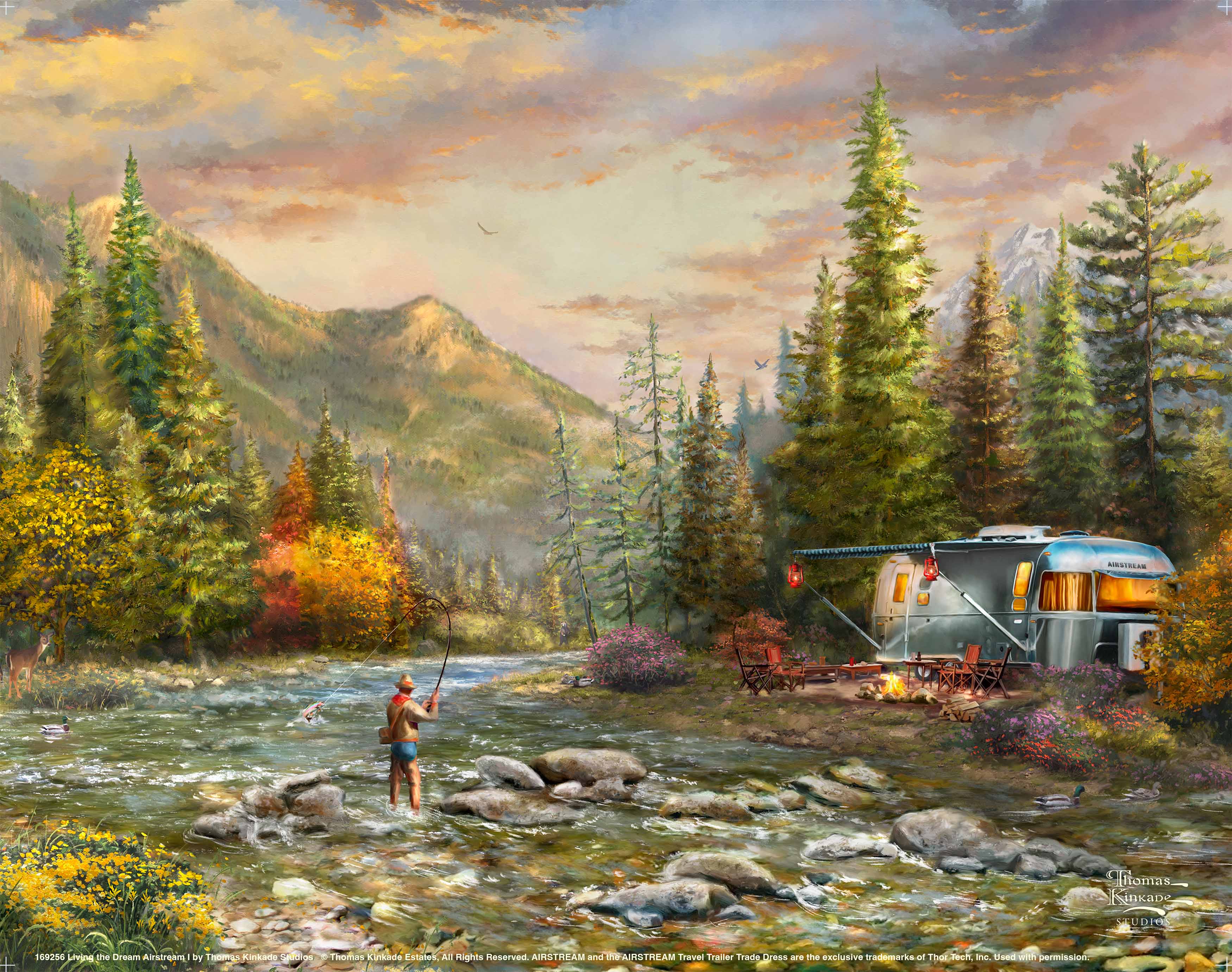 Living the Dream Airstream® I - Art Prints - Image 3