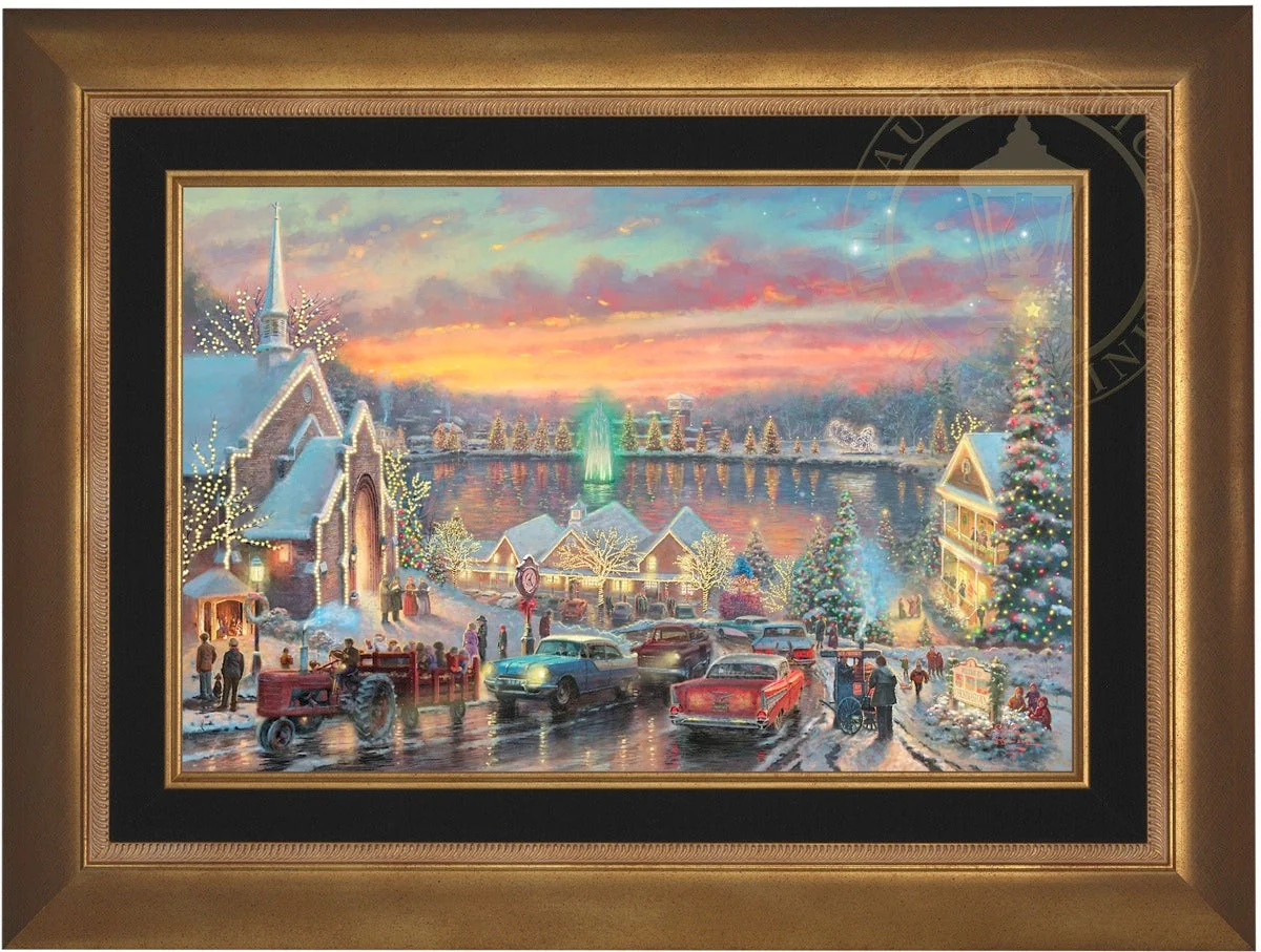 The Lights of Christmastown - Limited Edition Canvas - Image 4
