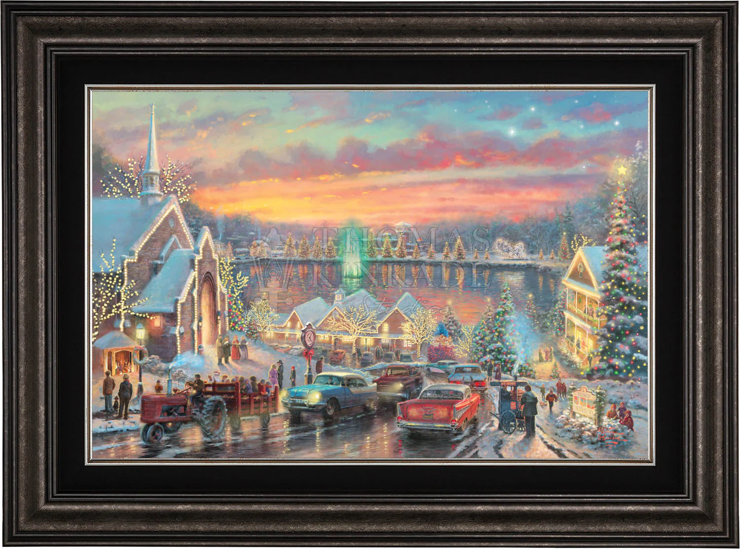 The Lights of Christmastown - Limited Edition Canvas - Image 9