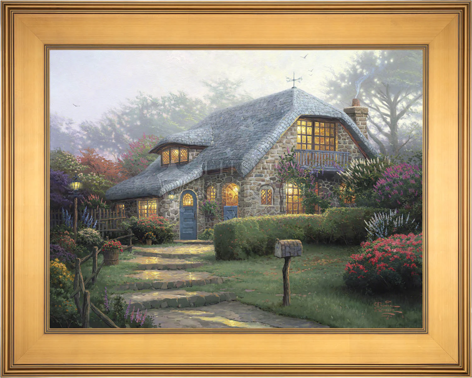 Lilac Cottage - Limited Edition Canvas - Image 14