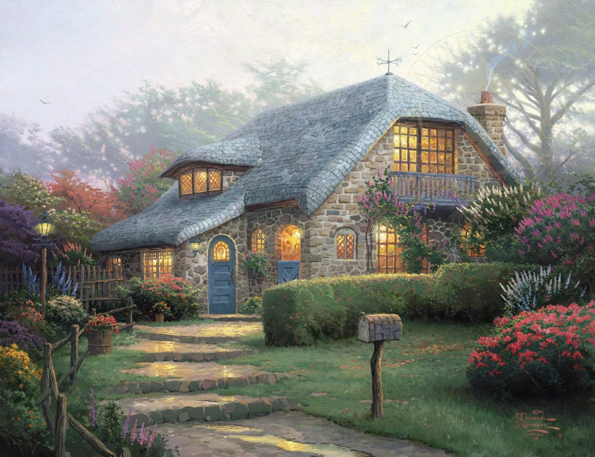 Lilac Cottage - Limited Edition Canvas - Image 17