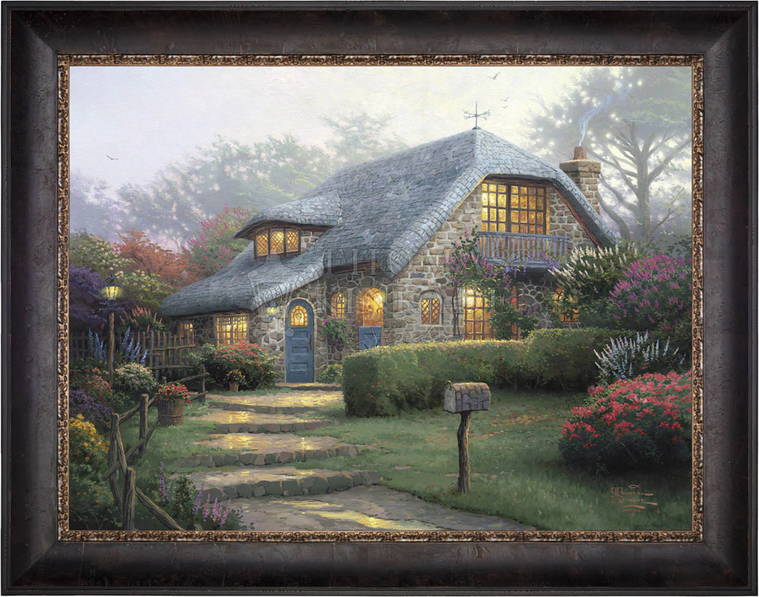 Lilac Cottage - Limited Edition Canvas - Image 5