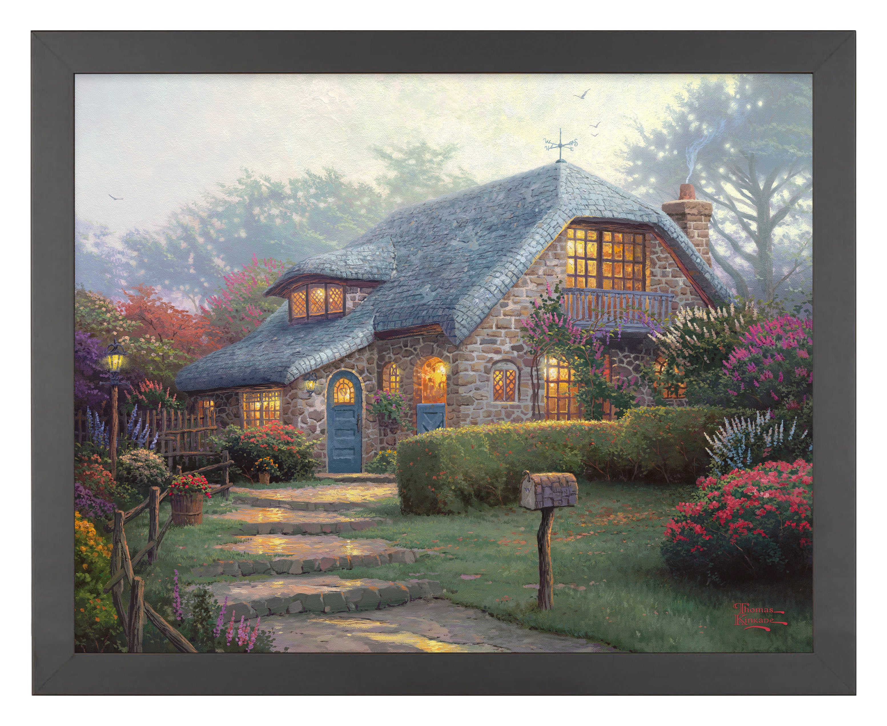 Lilac Cottage - Art Prints