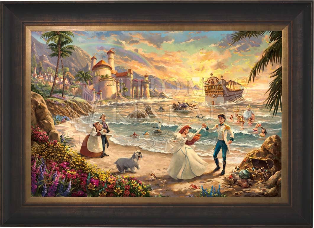 Disney The Little Mermaid Celebration of Love - Limited Edition Canvas - Image 15