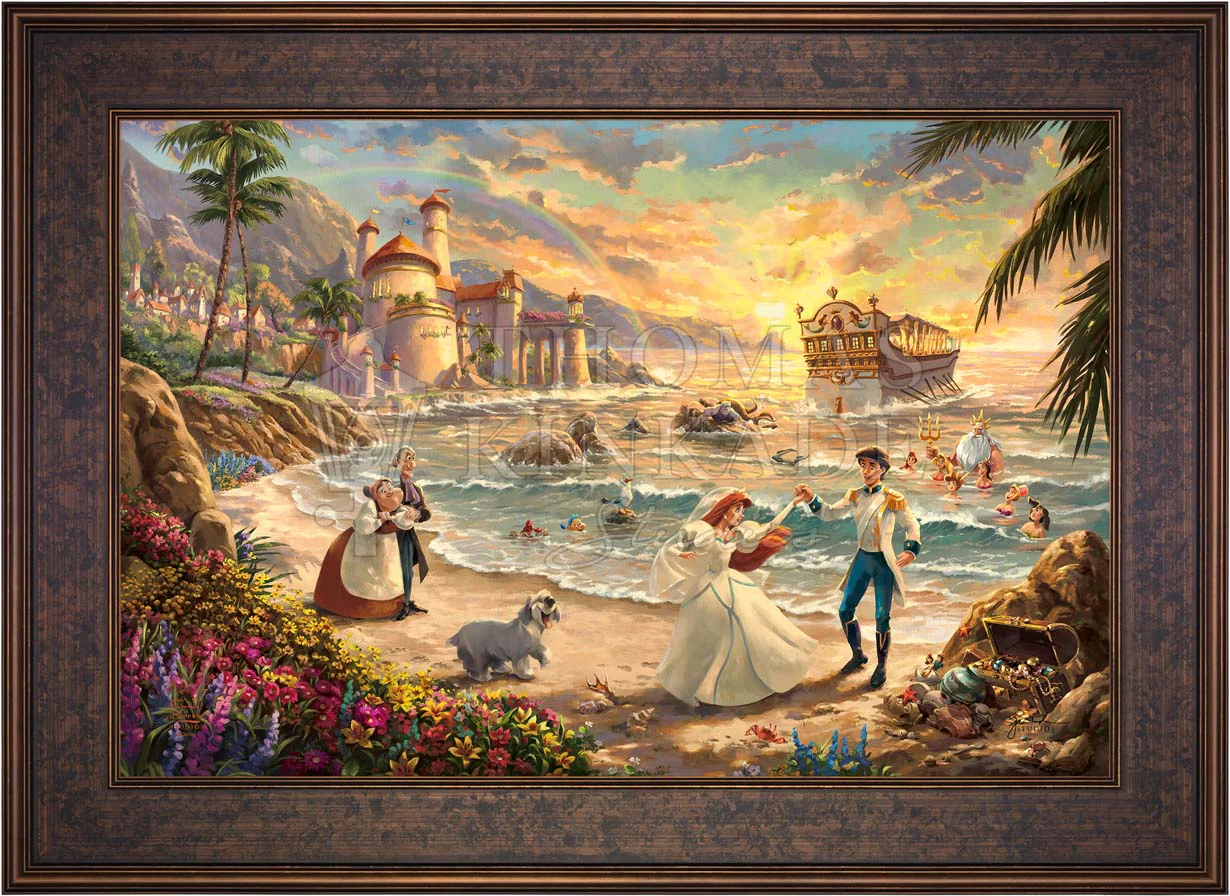 Disney The Little Mermaid Celebration of Love - Limited Edition Canvas - Image 16