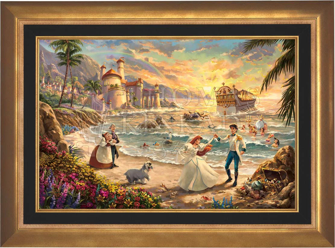 Disney The Little Mermaid Celebration of Love - Limited Edition Canvas - Image 4