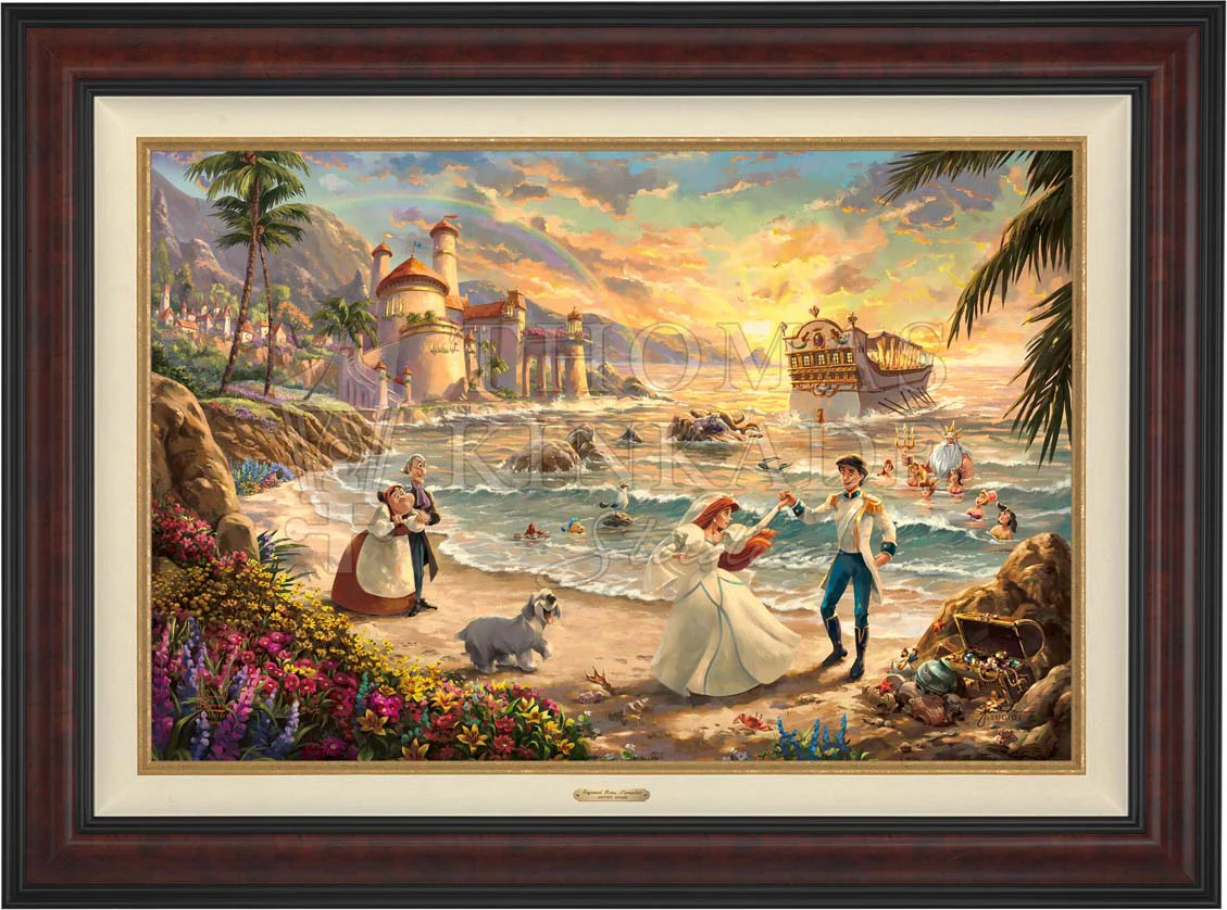 Disney The Little Mermaid Celebration of Love - Limited Edition Canvas - Image 5