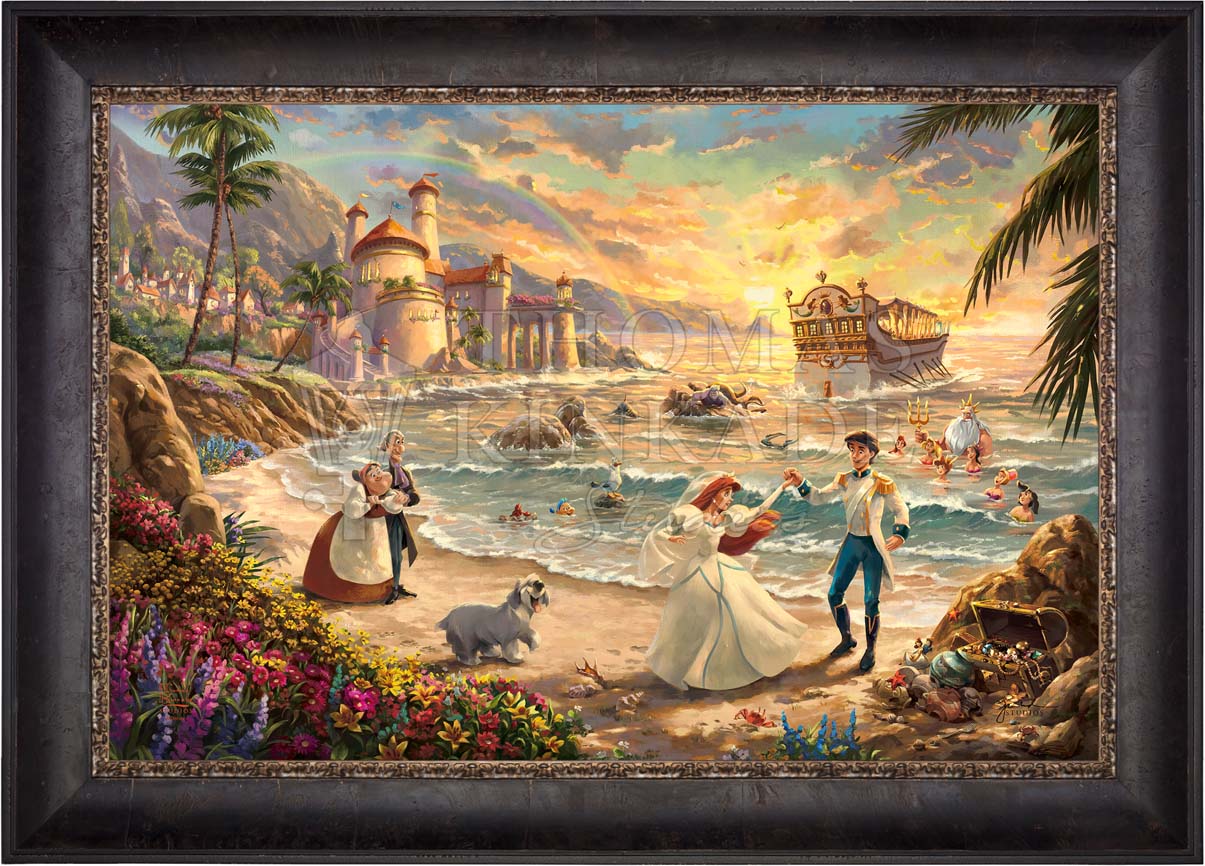 Disney The Little Mermaid Celebration of Love - Limited Edition Canvas - Image 6