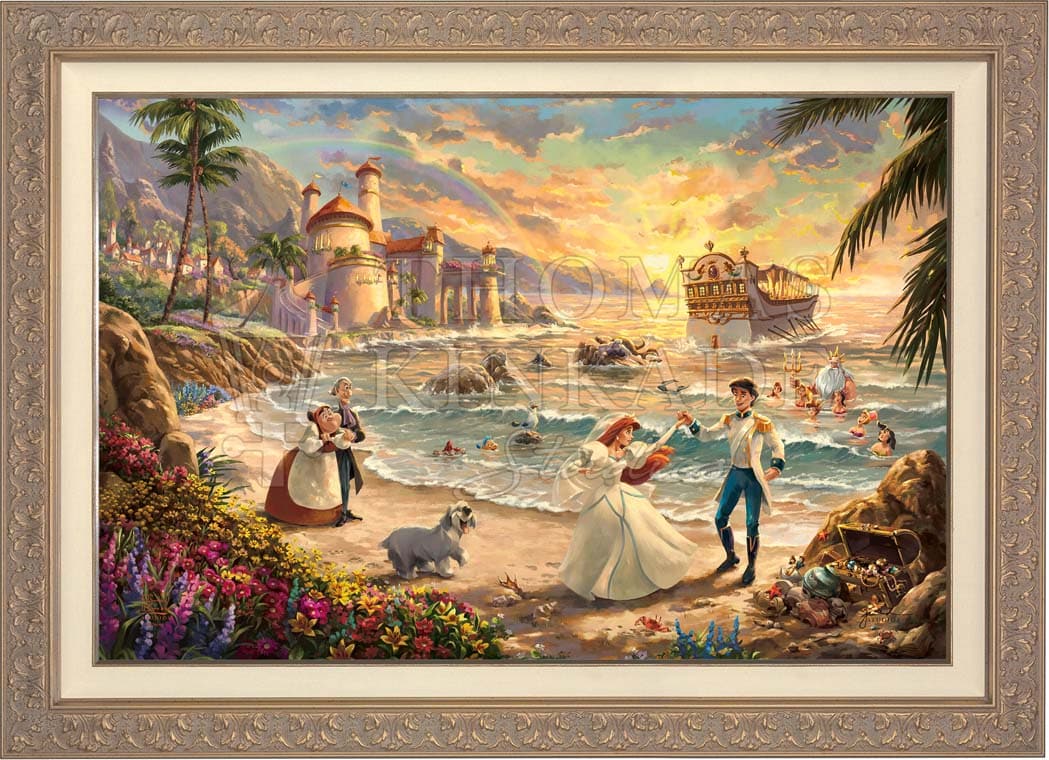 Disney The Little Mermaid Celebration of Love - Limited Edition Canvas - Image 9