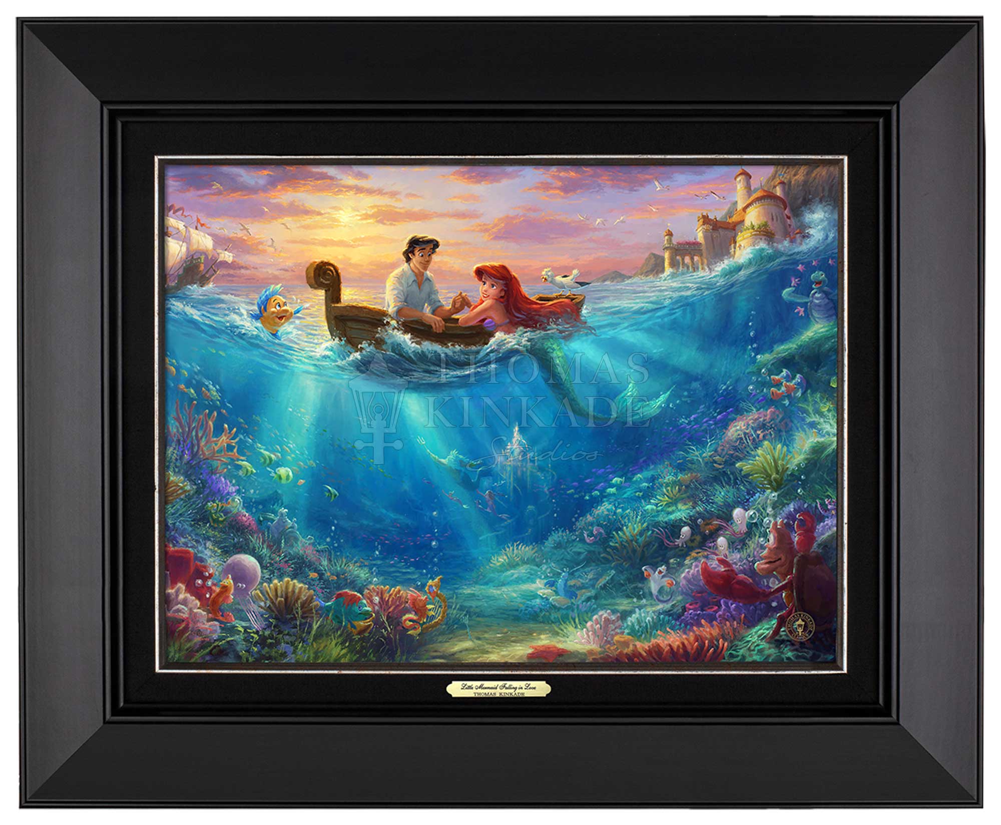 Disney The Little Mermaid Falling in Love - Canvas Classics - Image 3