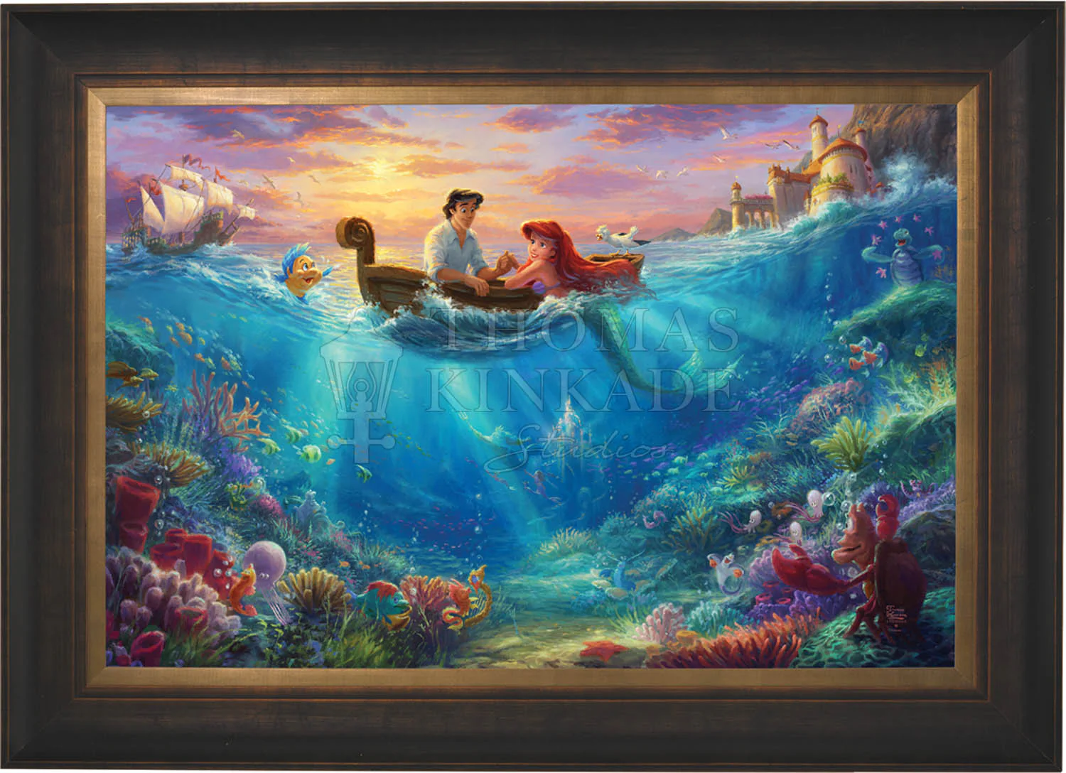 Disney The Little Mermaid Falling in Love - Jewel Edition Art - Image 11