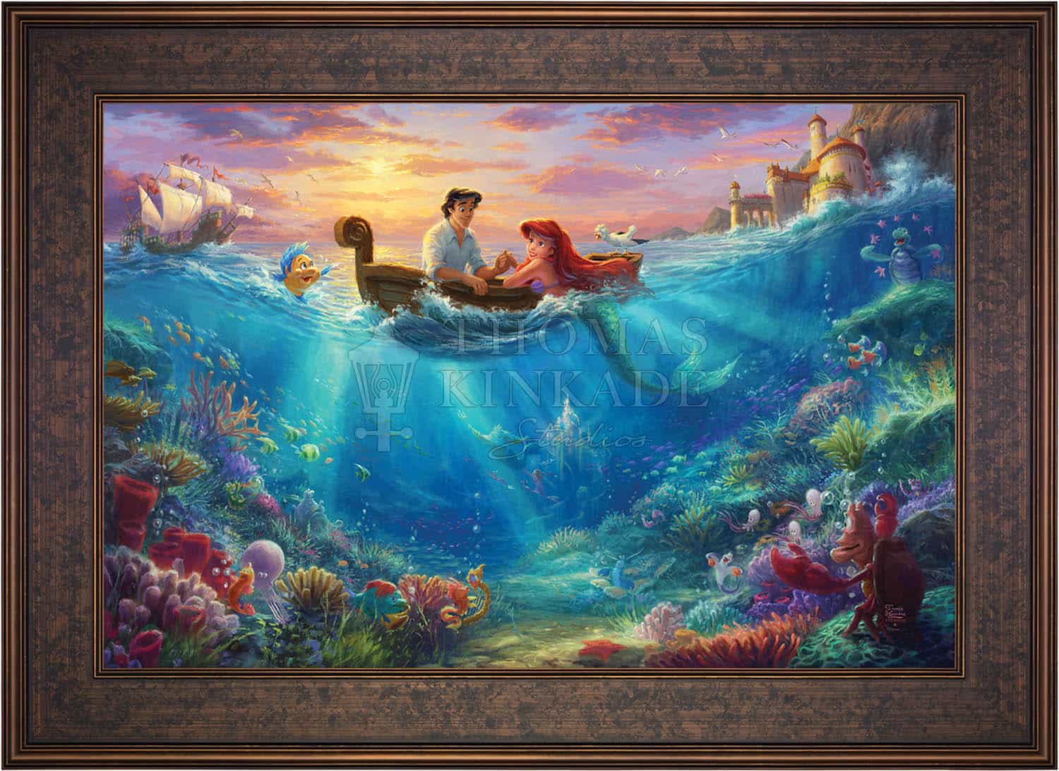 Disney The Little Mermaid Falling in Love - Jewel Edition Art - Image 12