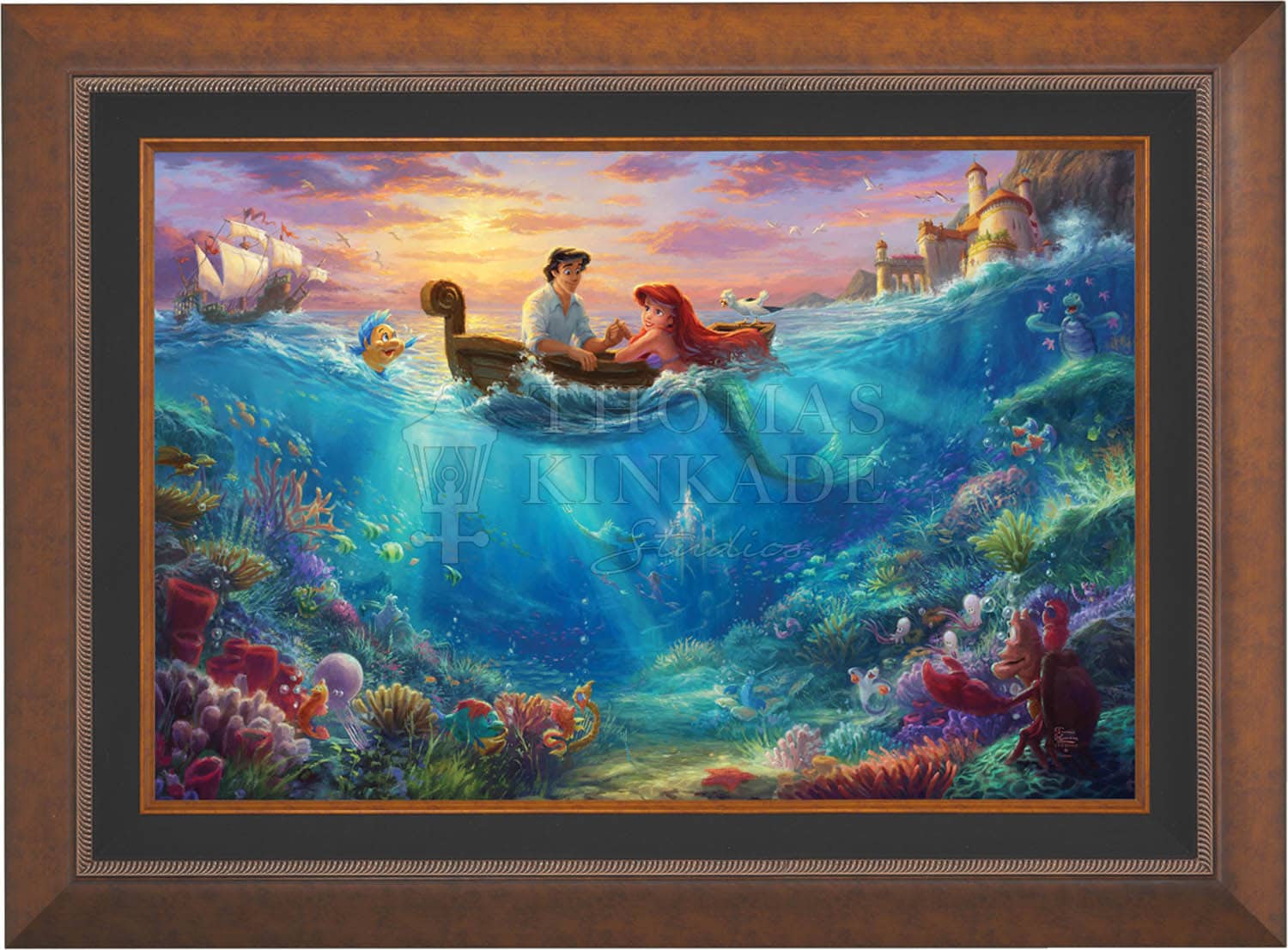 Disney The Little Mermaid Falling in Love - Jewel Edition Art - Image 3