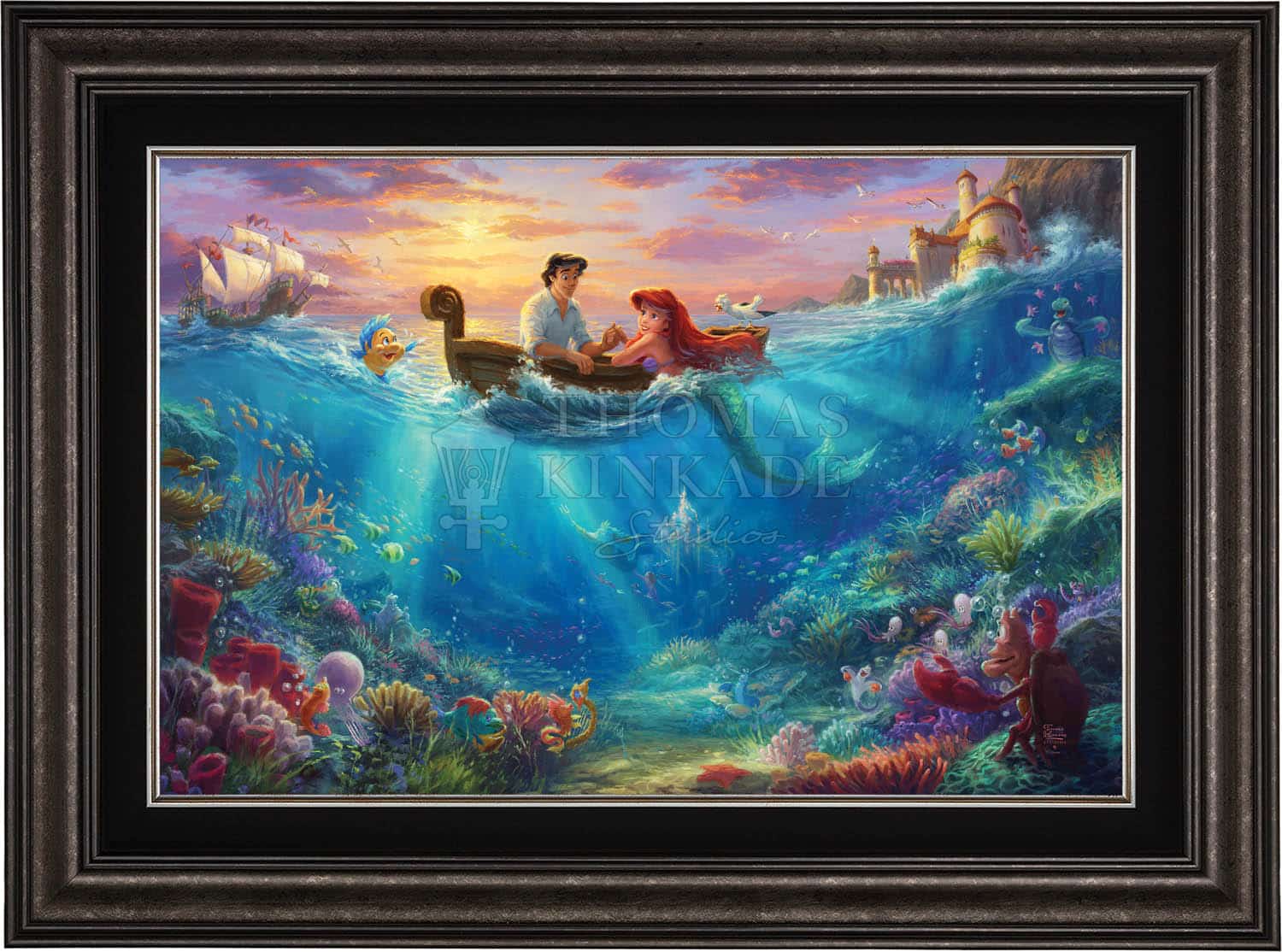 Disney The Little Mermaid Falling in Love - Jewel Edition Art - Image 9