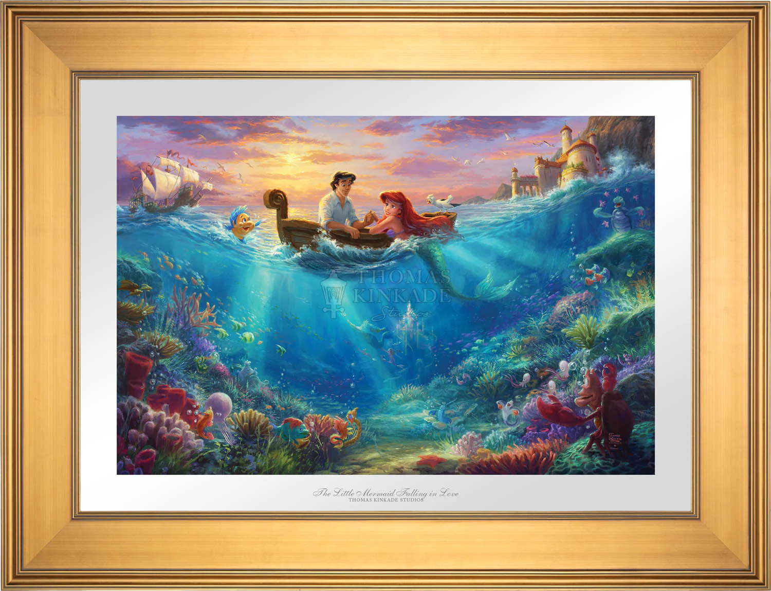 Disney The Little Mermaid Falling in Love - Limited Edition Paper - Image 3