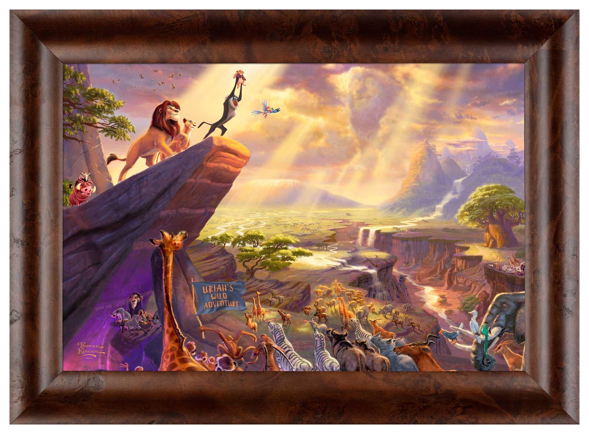 Disney The Lion King - Personalized Framed Canvas