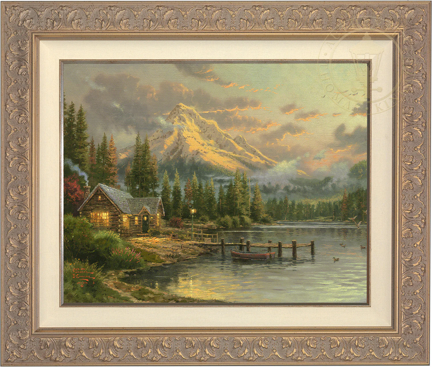 Lakeside Hideaway - Limited Edition Canvas - Image 7