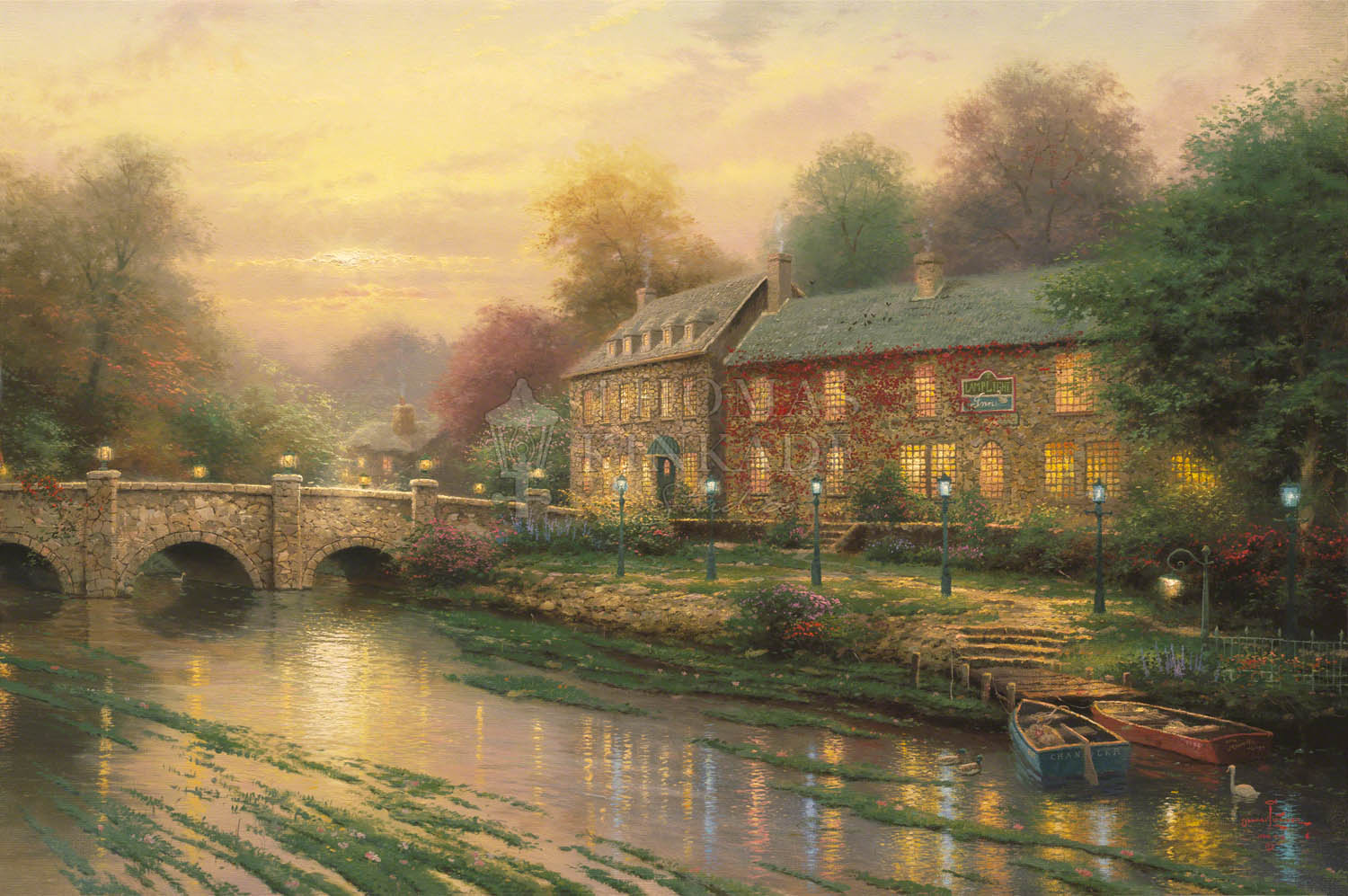 Lamplight Inn - Limited Edition Canvas - Image 16