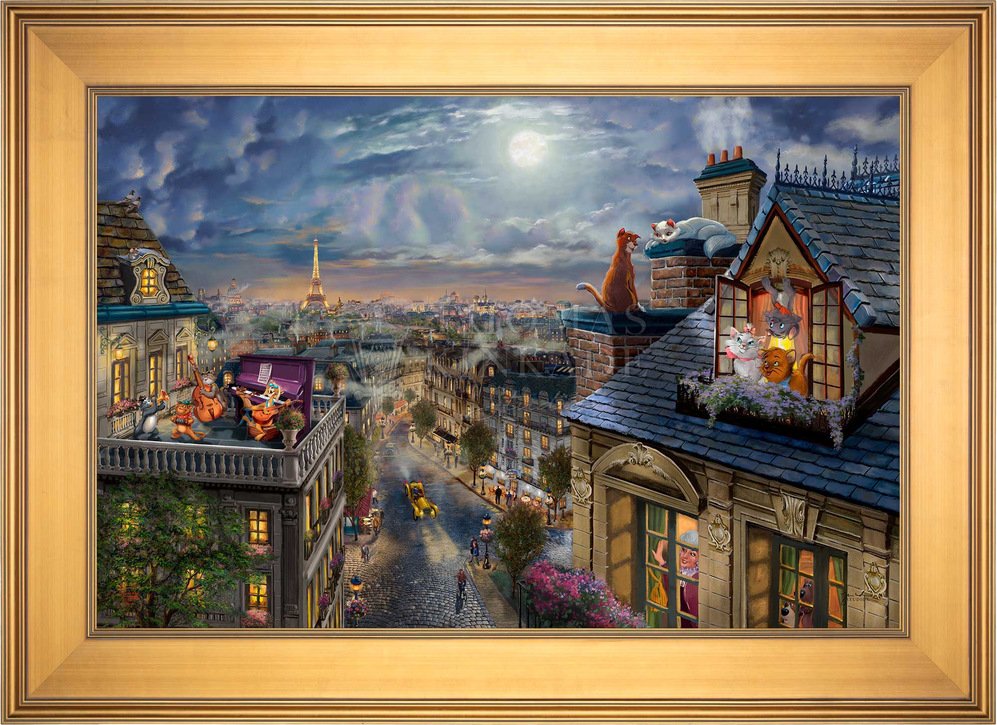 Disney The Aristocats - Love Under the Moon - Jewel Edition Art - Image 15