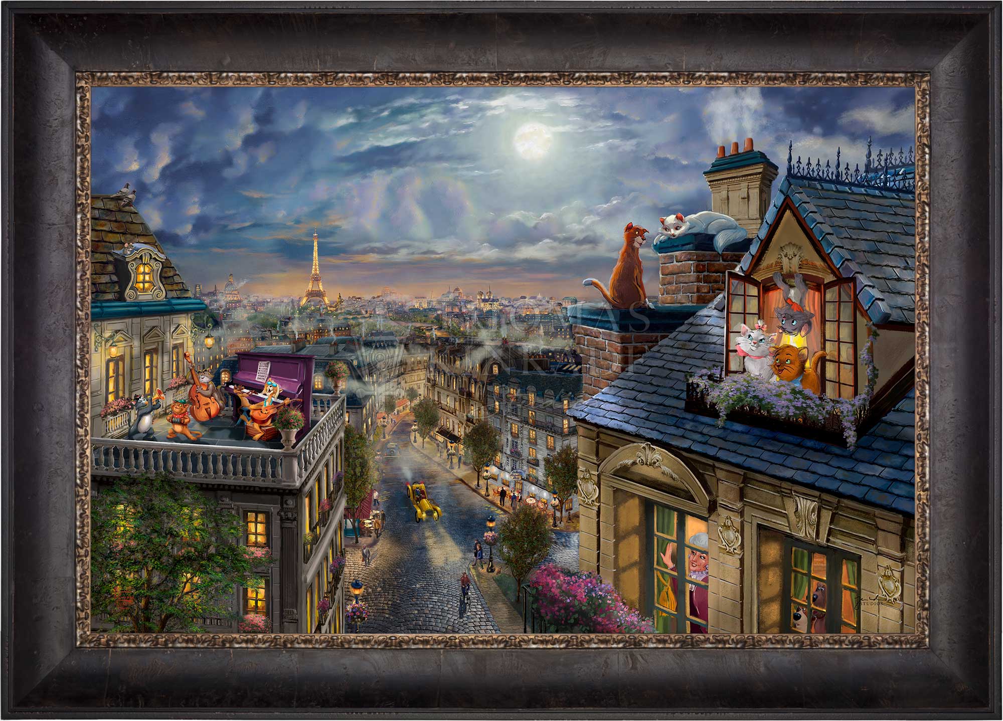 Disney The Aristocats - Love Under the Moon - Jewel Edition Art - Image 5