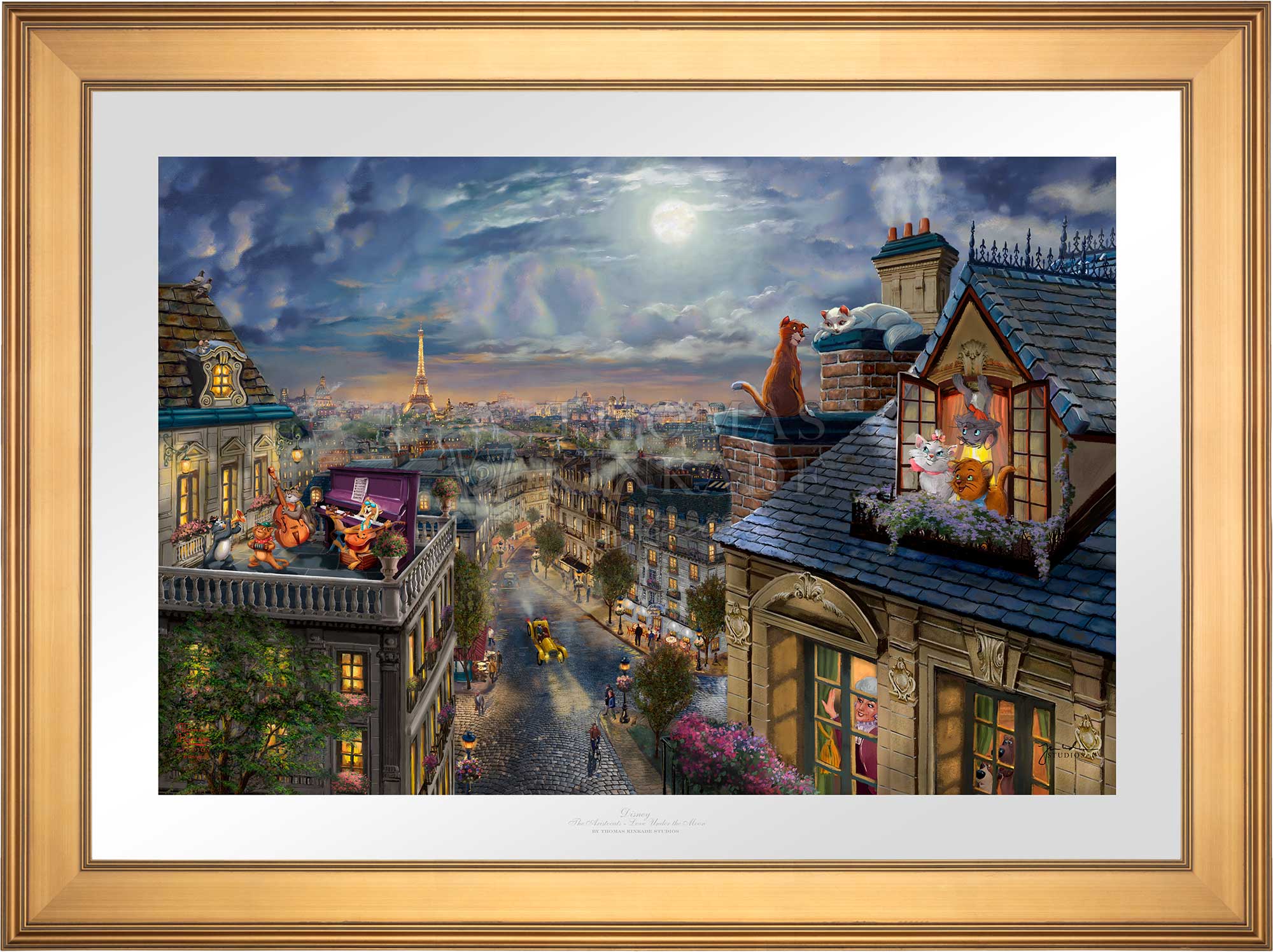 Disney The Aristocats - Love Under the Moon - Limited Edition Paper - Image 3