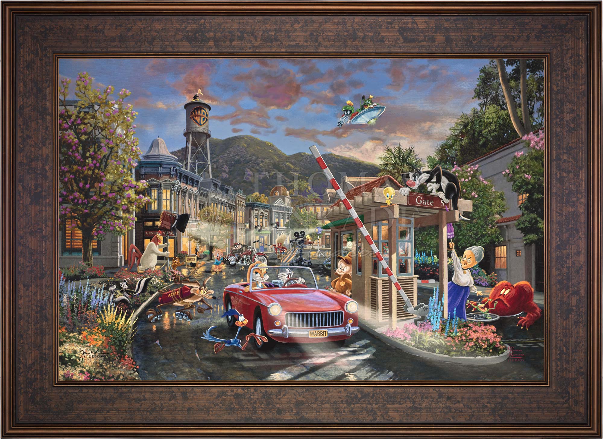 Looney Tunes™ - Backlot Shenanigans - Limited Edition Canvas - Image 12