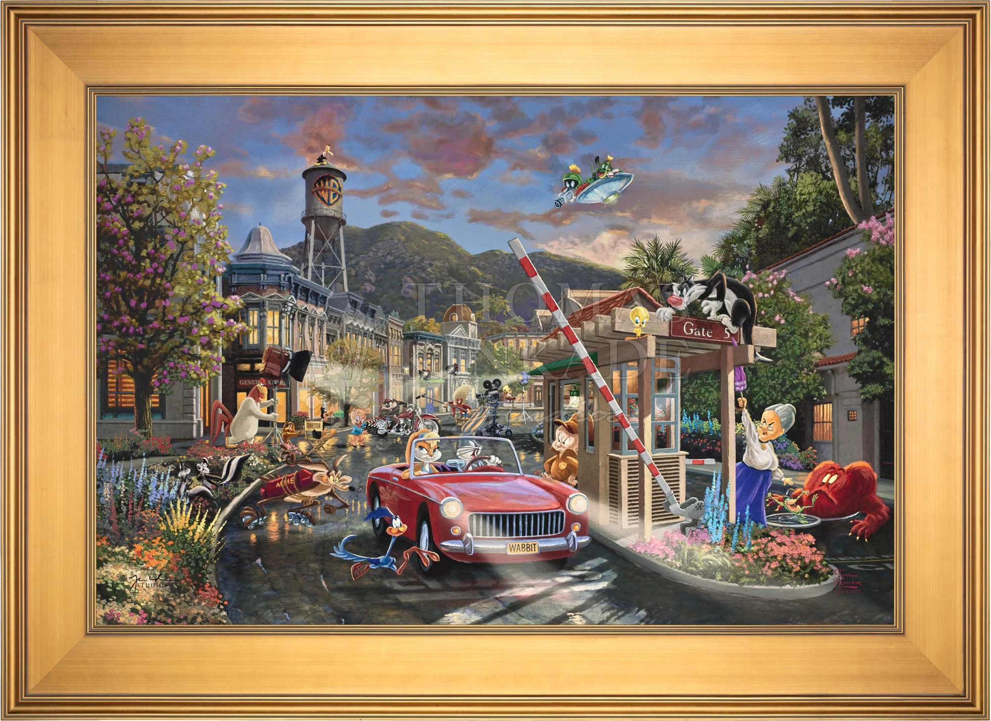 Looney Tunes™ - Backlot Shenanigans - Limited Edition Canvas - Image 14