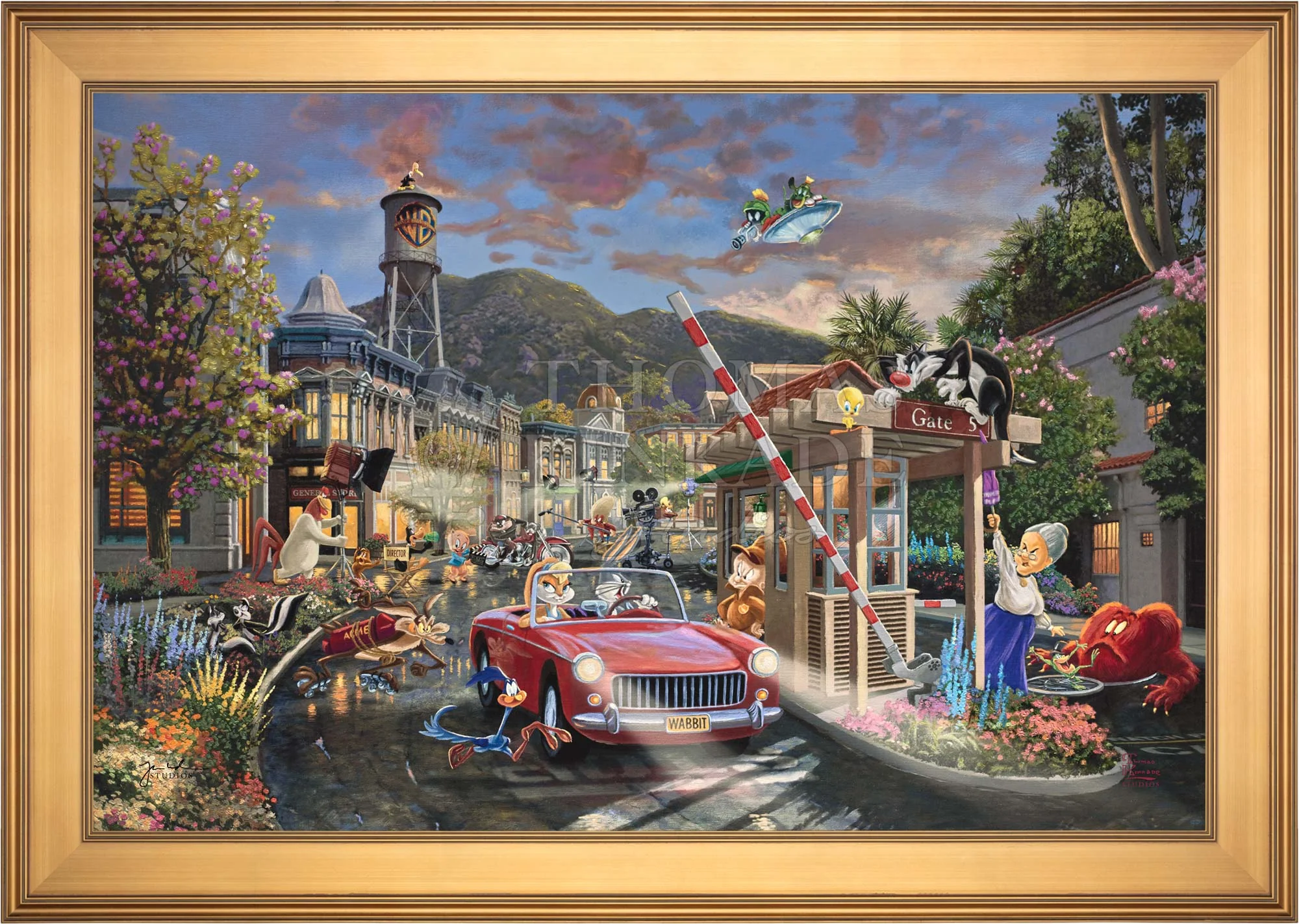 Looney Tunes™ - Backlot Shenanigans - Limited Edition Canvas - Image 15