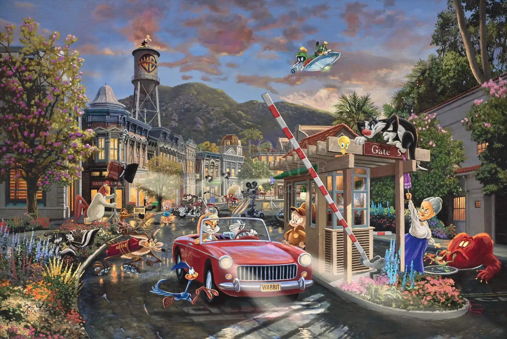 Looney Tunes™ - Backlot Shenanigans - Limited Edition Canvas - Image 17