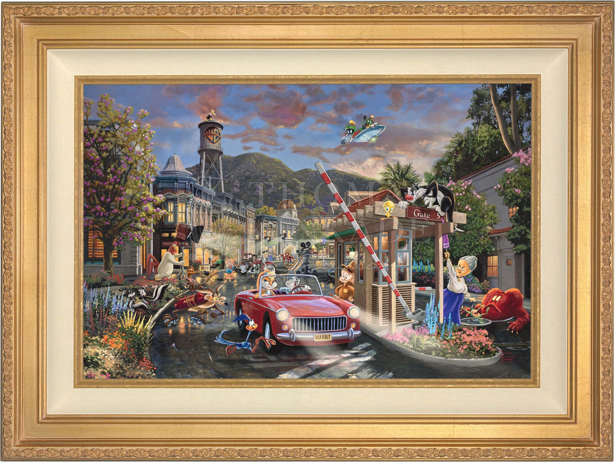 Looney Tunes™ - Backlot Shenanigans - Limited Edition Canvas - Image 2