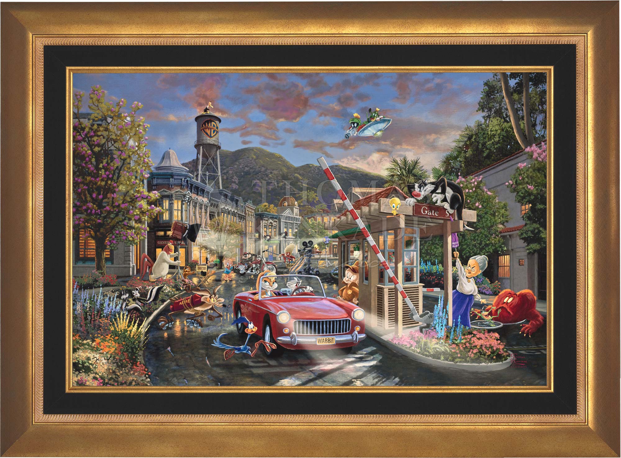 Looney Tunes™ - Backlot Shenanigans - Limited Edition Canvas - Image 4