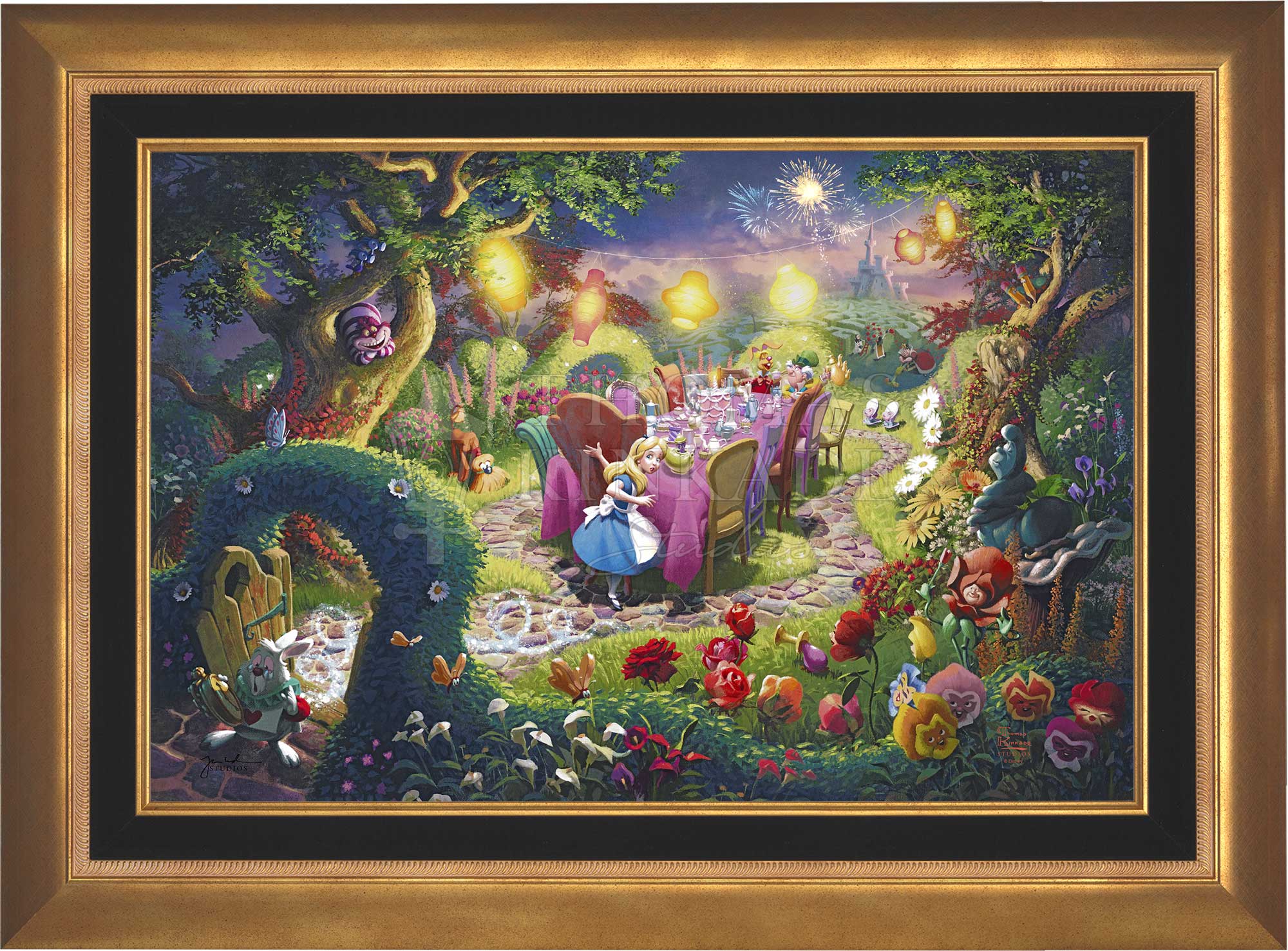 Disney Mad Hatter's Tea Party - Limited Edition Canvas - Image 4