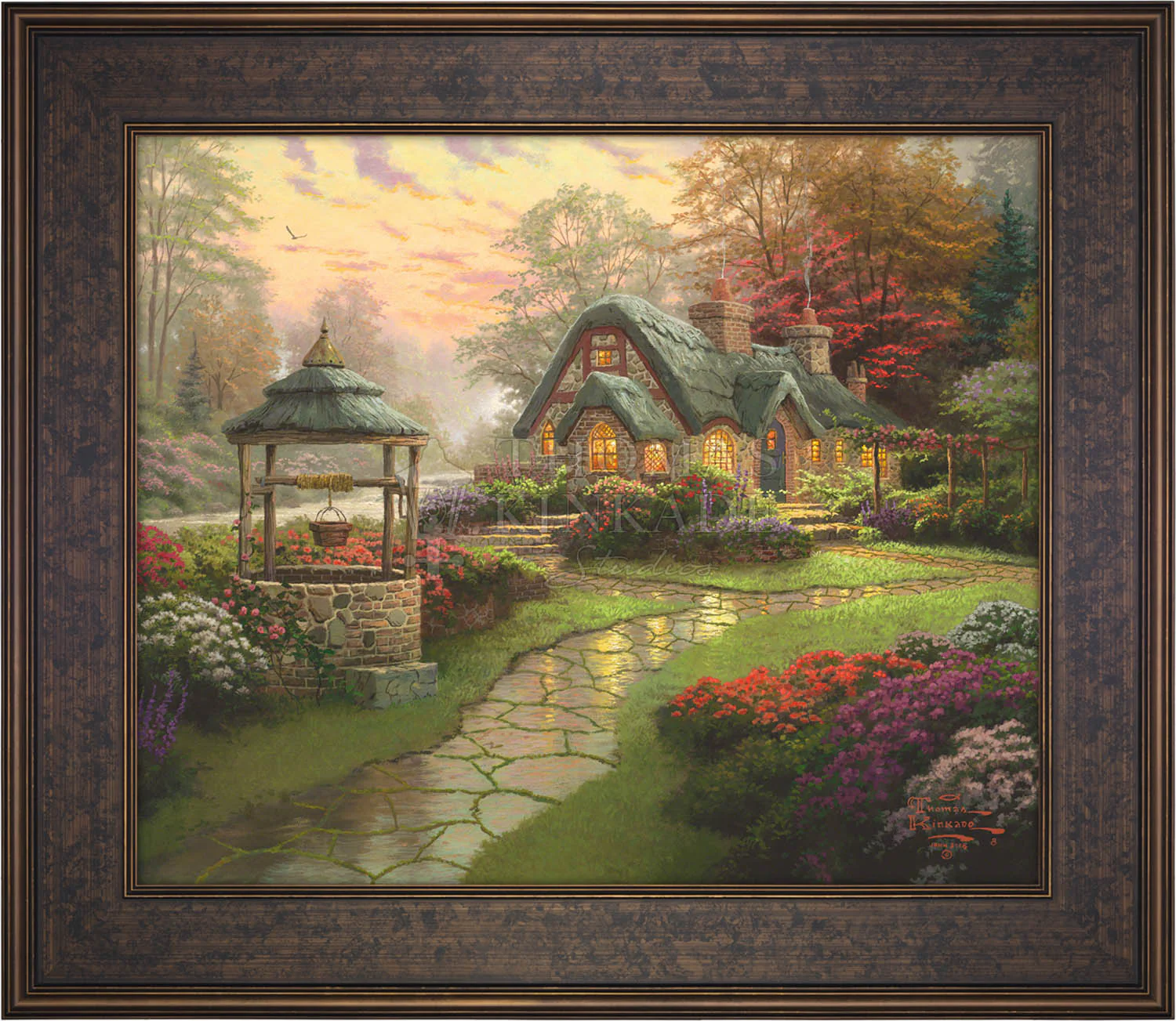 Make a Wish Cottage - Limited Edition Canvas - Image 12