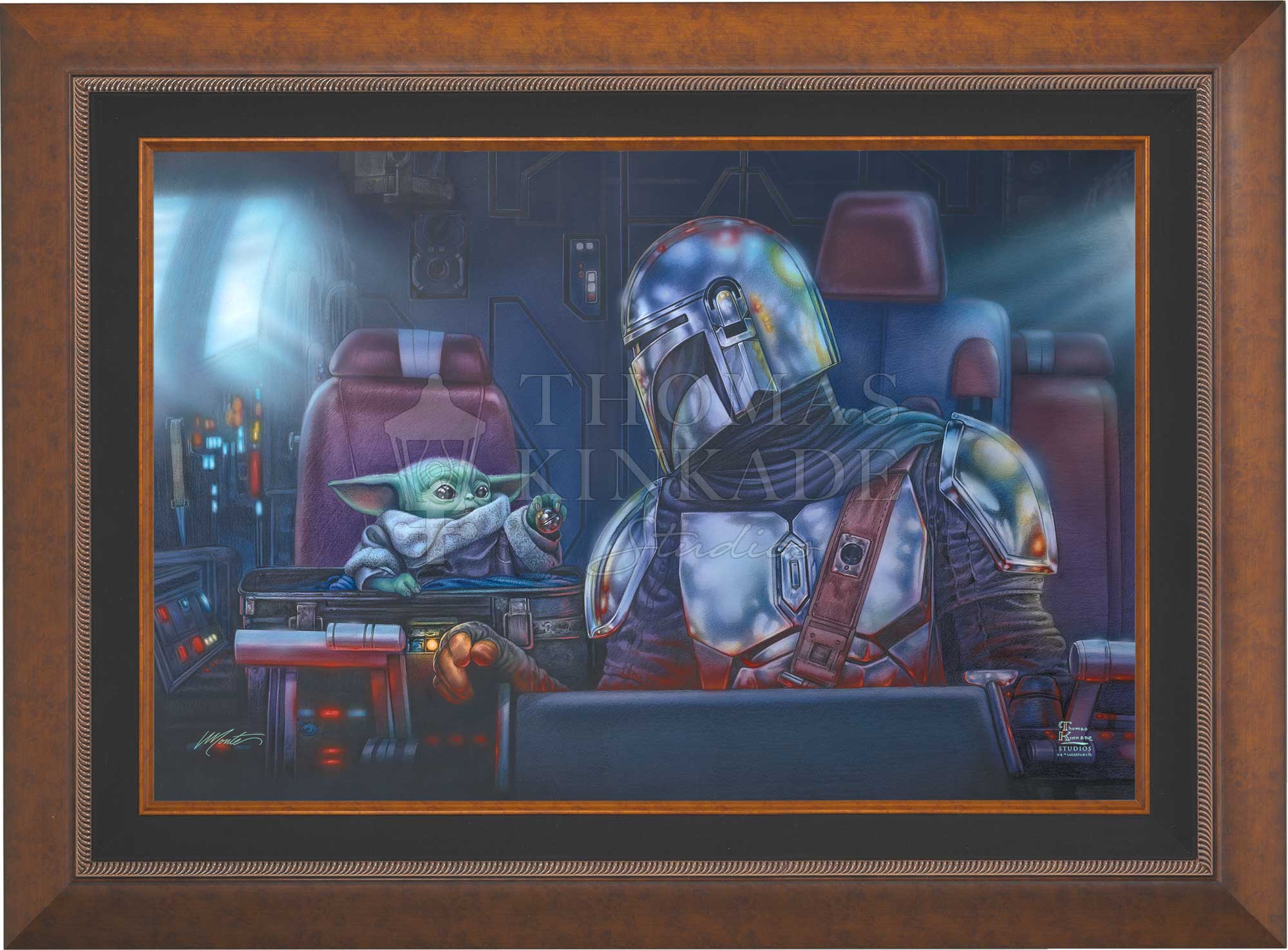 The Mandalorian™ - Two for the Road - Limited Edition Canvas - Image 3