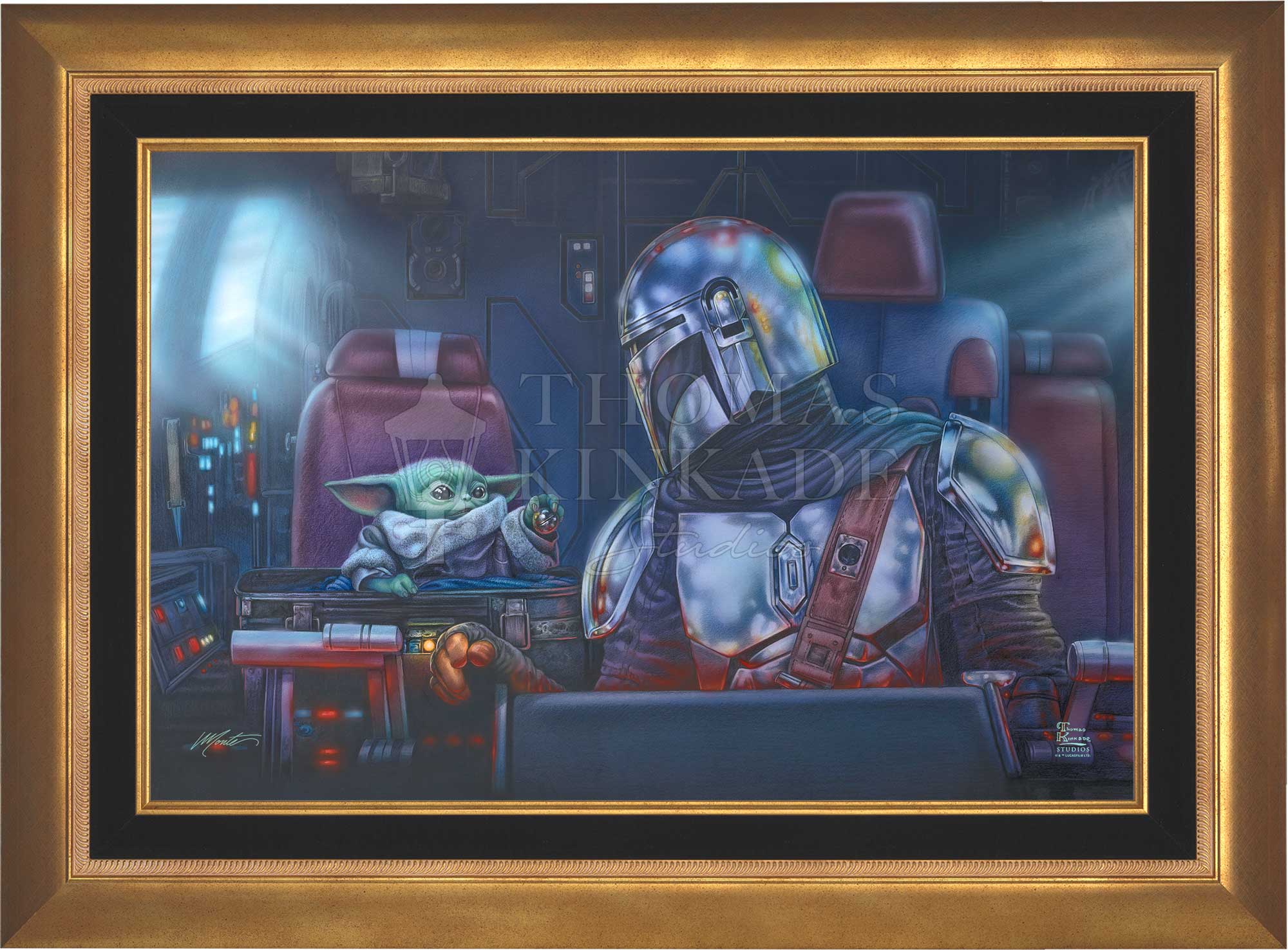 The Mandalorian™ - Two for the Road - Limited Edition Canvas - Image 4
