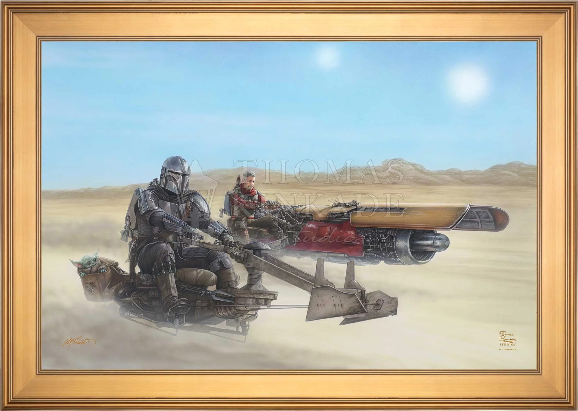 The Mandalorian™ - The Marshal - Limited Edition Canvas - Image 19