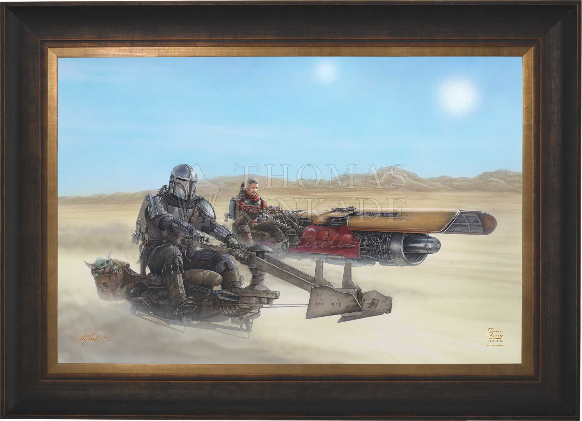 The Mandalorian™ - The Marshal - Limited Edition Canvas - Image 23