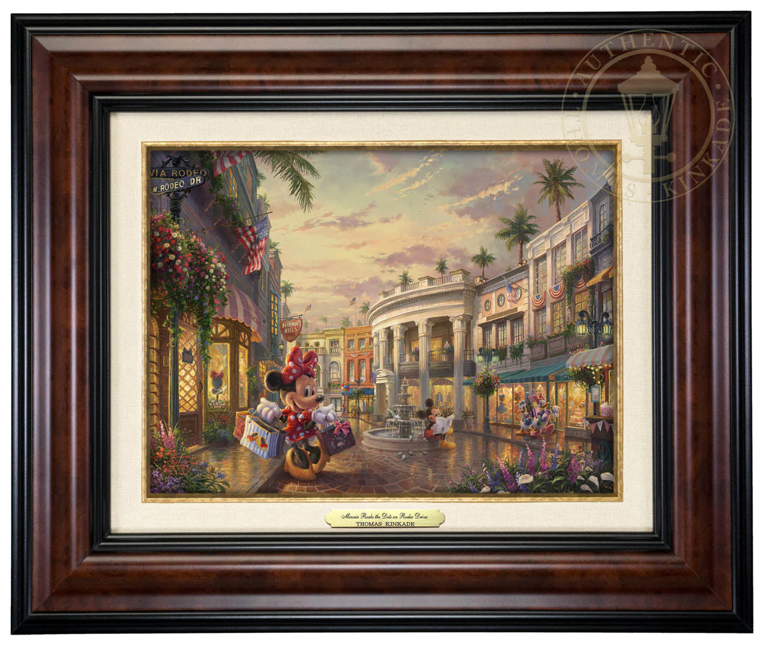 Disney Minnie Rocks the Dots on Rodeo Drive - Canvas Classics - Image 5
