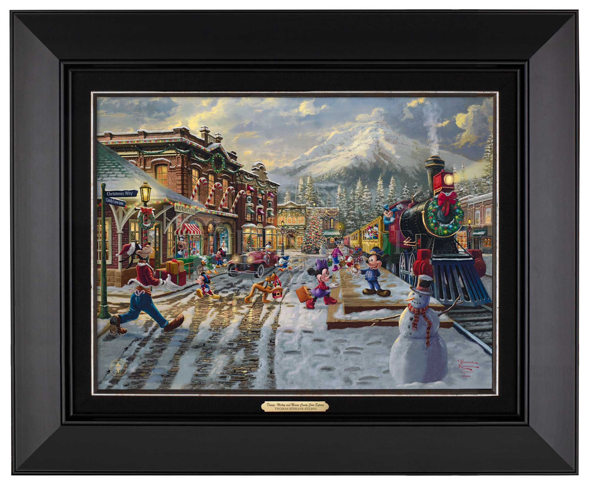 Disney Mickey and Minnie Candy Cane Express - Canvas Classics - Image 3
