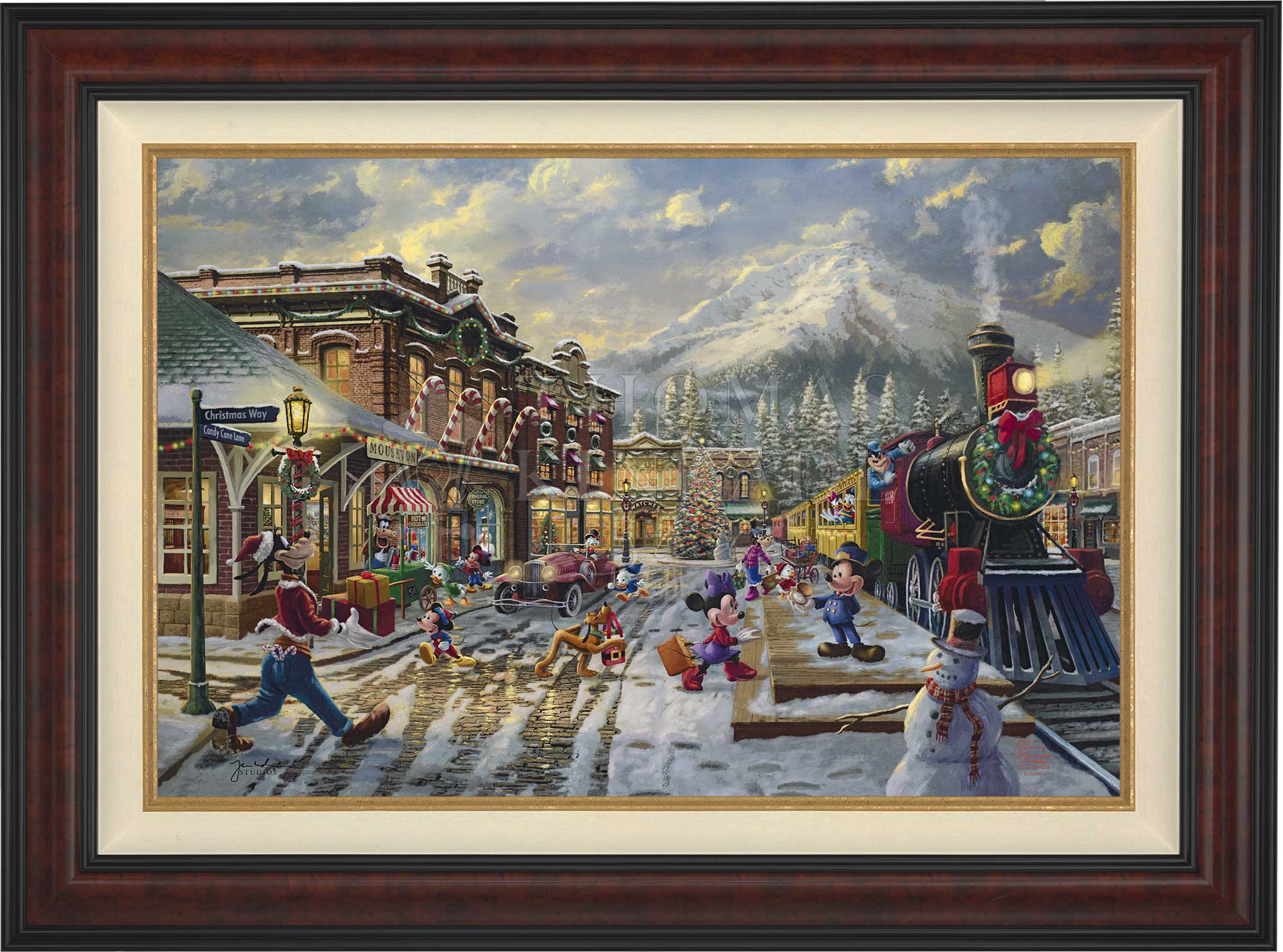 Disney Mickey and Minnie Candy Cane Express - MP Edition