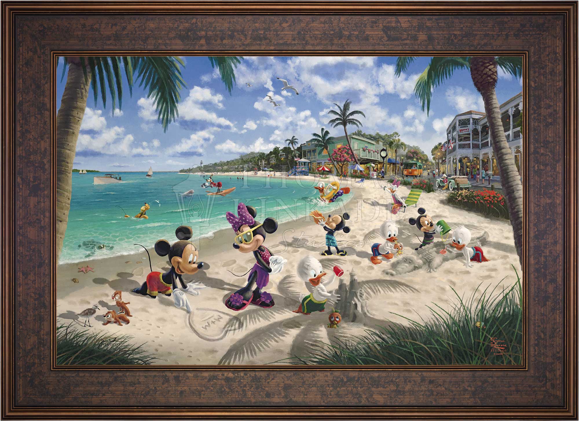 Disney Mickey and Minnie in Florida - Jewel Edition Art - Image 12