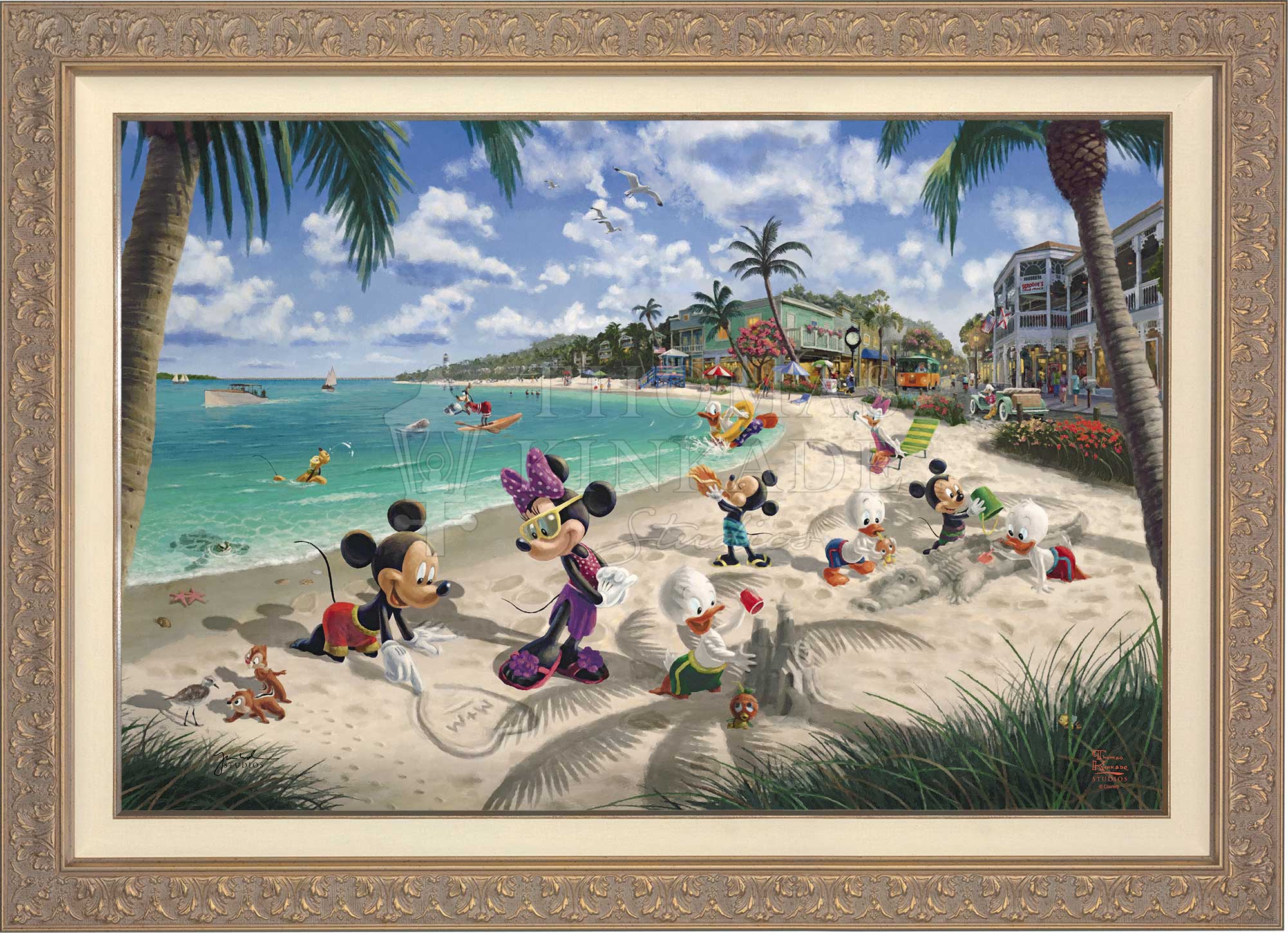 Disney Mickey and Minnie in Florida - Jewel Edition Art - Image 7