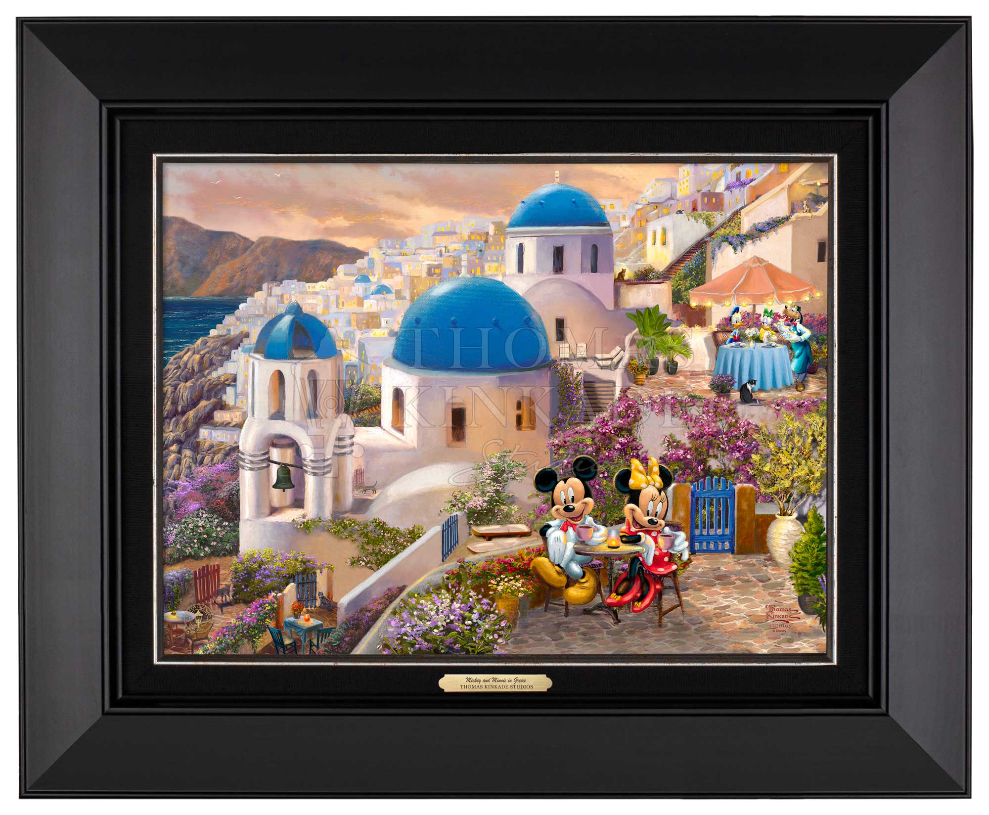 Disney Mickey and Minnie in Greece - Canvas Classics - Image 3