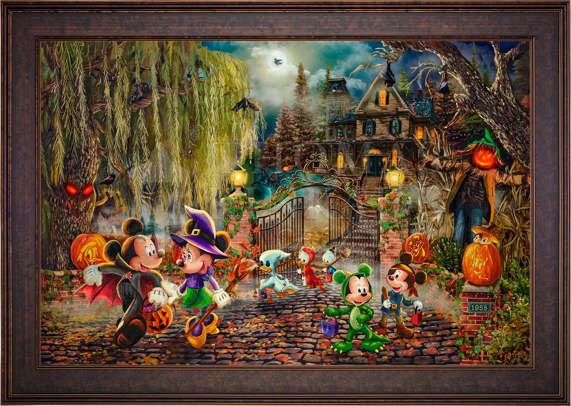 Disney Mickey and Minnie Halloween Fun - Limited Edition Canvas - Image 15