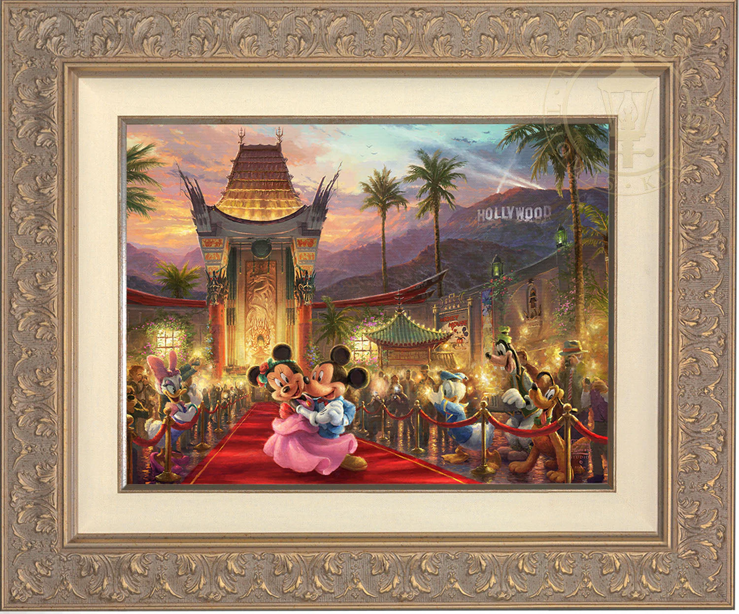 Disney Mickey and Minnie in Hollywood - Limited Edition Canvas - Image 7