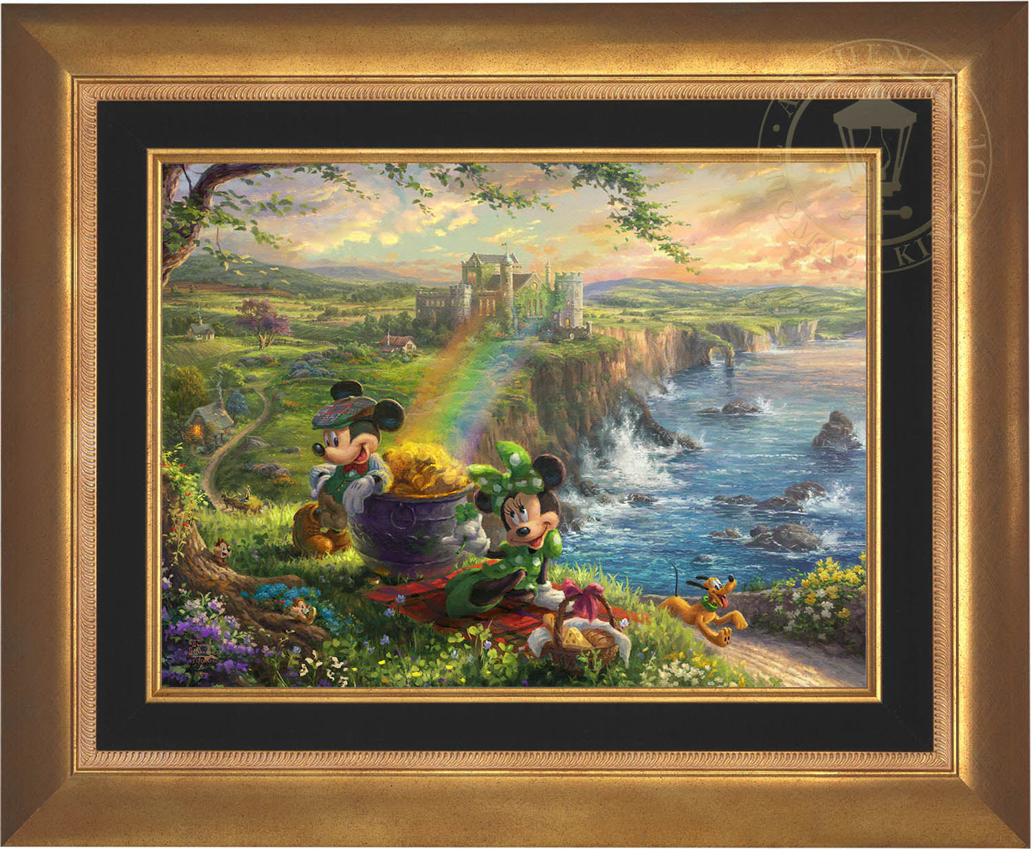 Disney Mickey and Minnie in Ireland - Limited Edition Canvas - Image 4